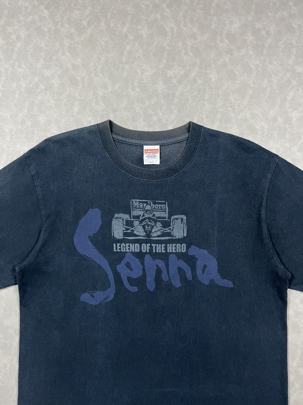 Marlboro Vtg marlboro senna honda f1 tee Size US L / EU 52-54 / 3 - 3 Thumbnail