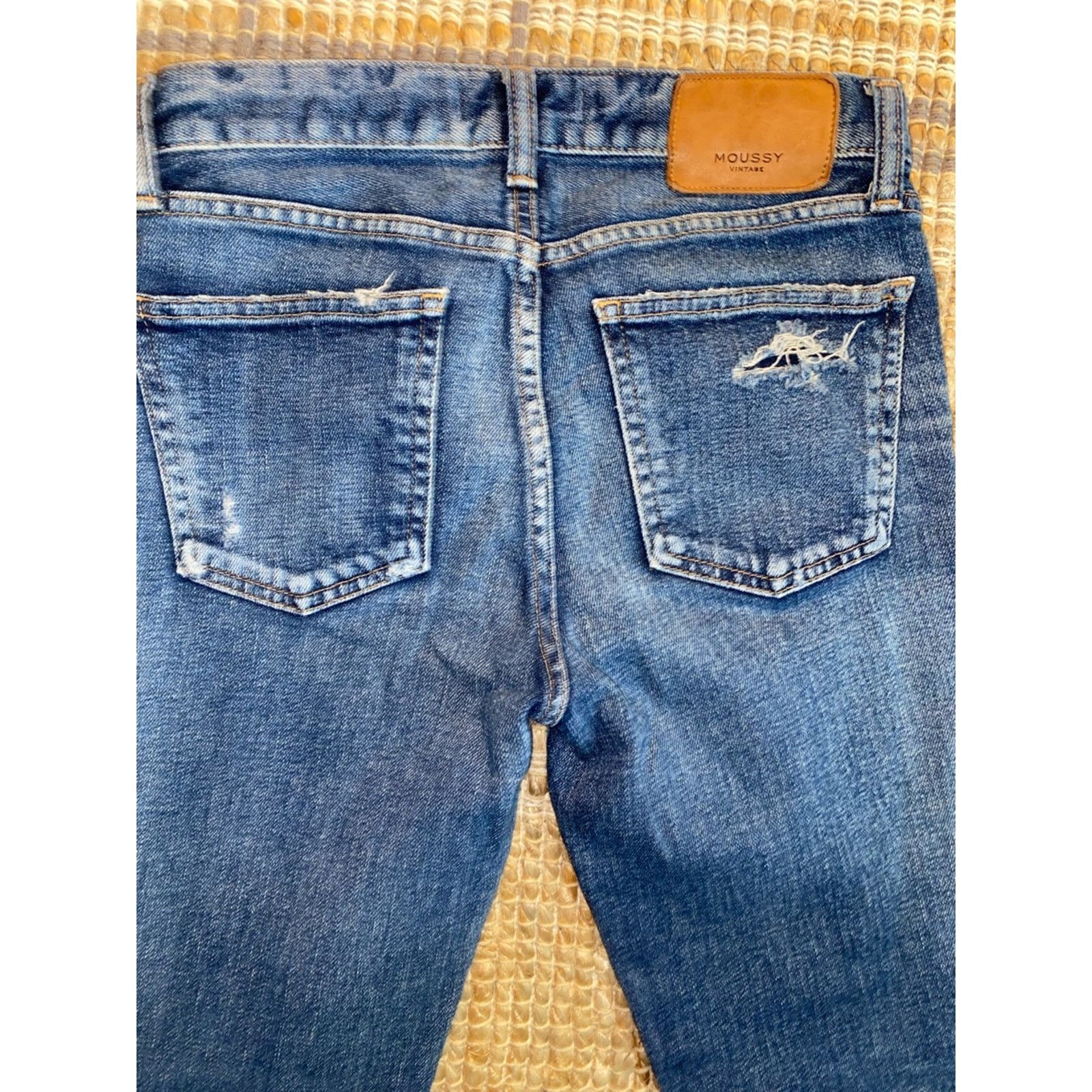 MOUSSY MOUSSY $350 Prichard Skinny Jean 24” EUC Size 24" / US 00 / IT 34 - 15 Thumbnail