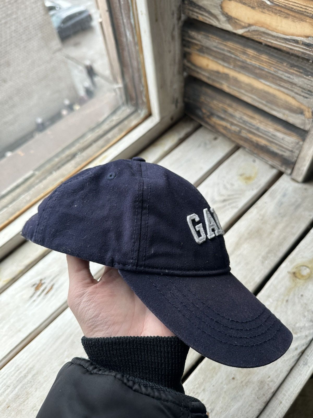 Gant × Vintage 🚨ARCHIVE gant vintage Y2K cap distressed beige thrashed 90s Size ONE SIZE - 3 Thumbnail