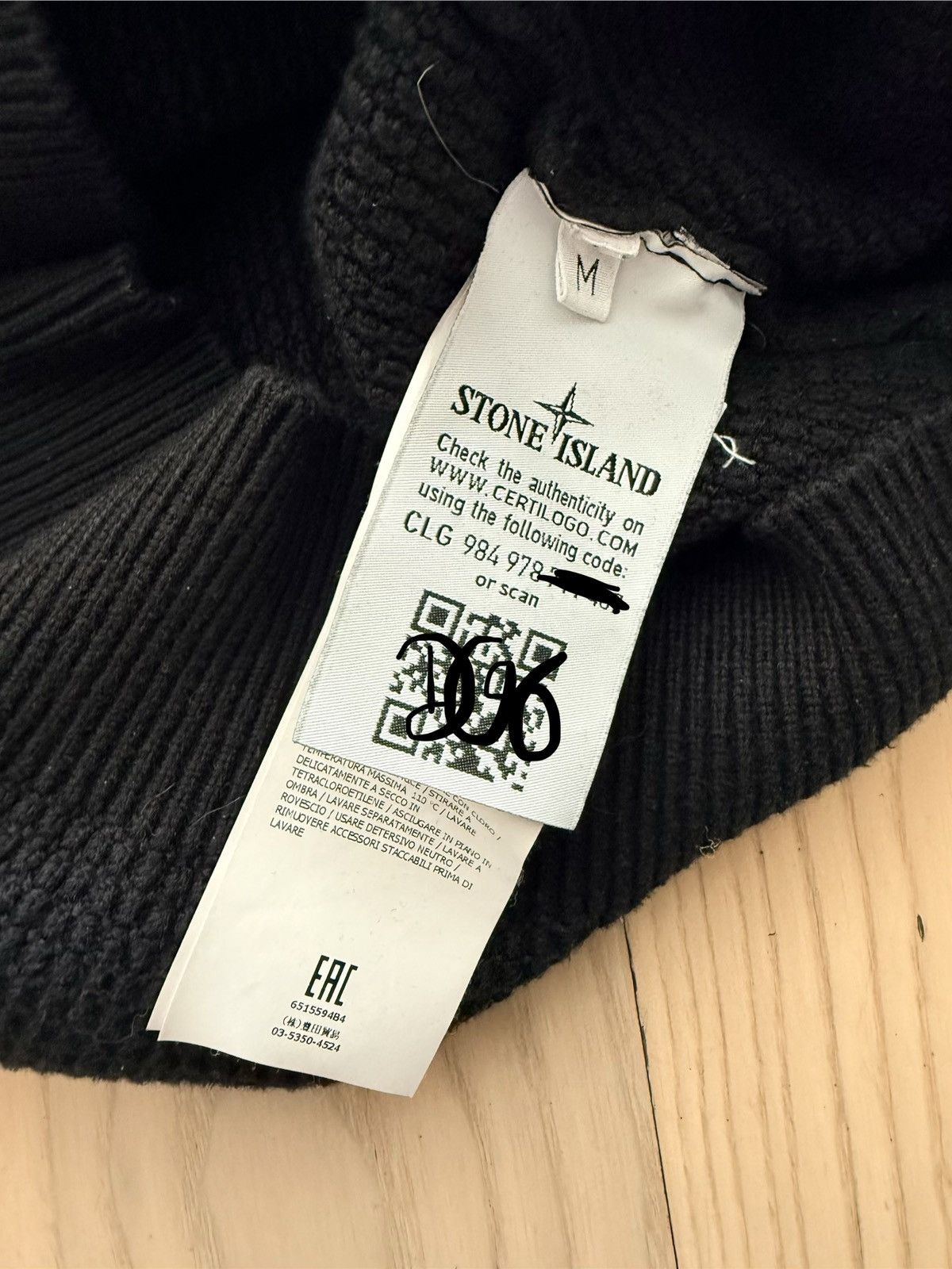 Stone Island Stone Island Thicker Waffle Knit Sweater size M Size US M / EU 48-50 / 2 - 4 Thumbnail