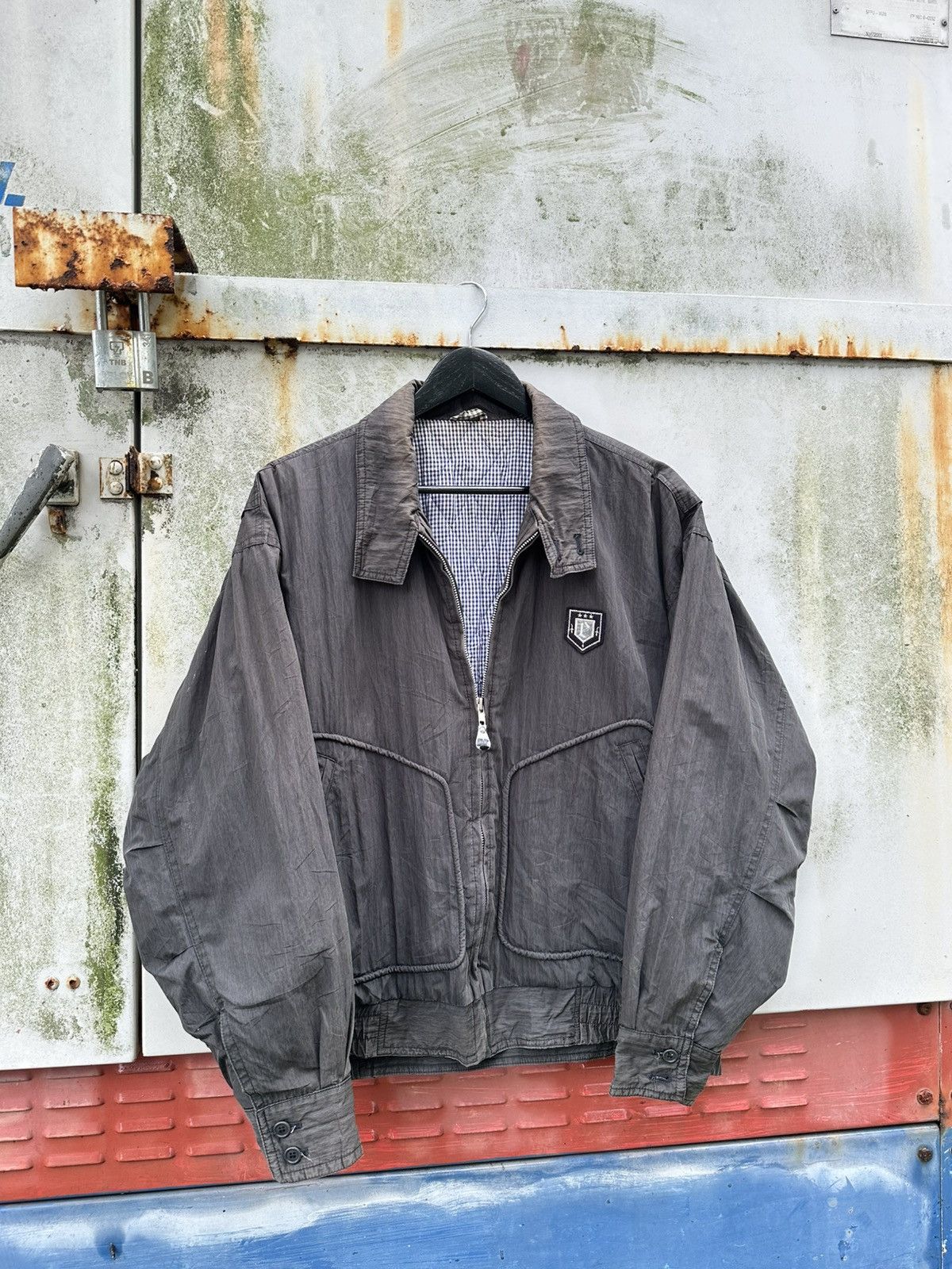 Vintage 👹THRASHED Faded Joslyn Art Museum Bomber Jacket Size US M / EU 48-50 / 2 - 3 Thumbnail