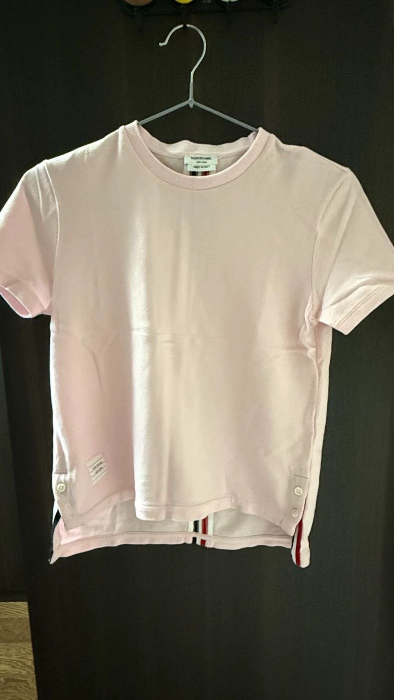Thom Browne Thom Browne Cherry blossom pink short sleeves Size XS / US 0-2 / IT 36-38 - 1 Thumbnail