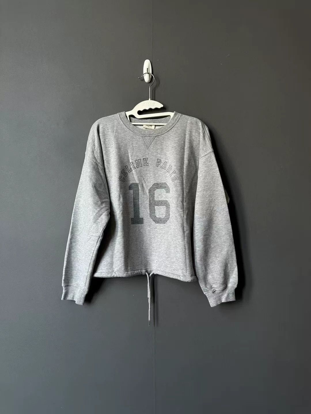 Celine Celine Gray 16 Sweatshirt Size S / US 4 / IT 40 - 1 Thumbnail