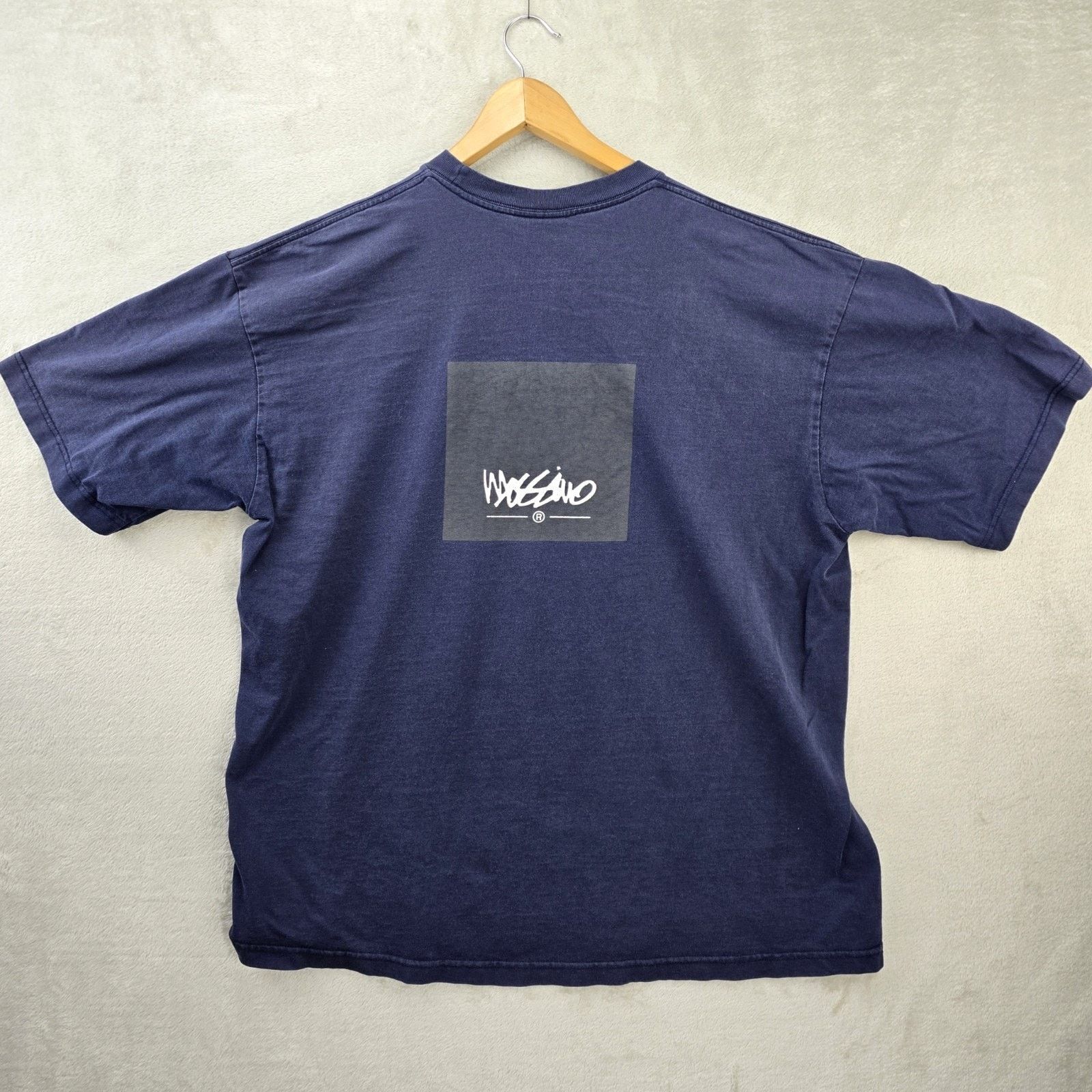 Mossimo Vintage Mossimo Box Logo Shirt XL Navy Blue Surf Skater 90s Size US XL / EU 56 / 4 - 1 Thumbnail