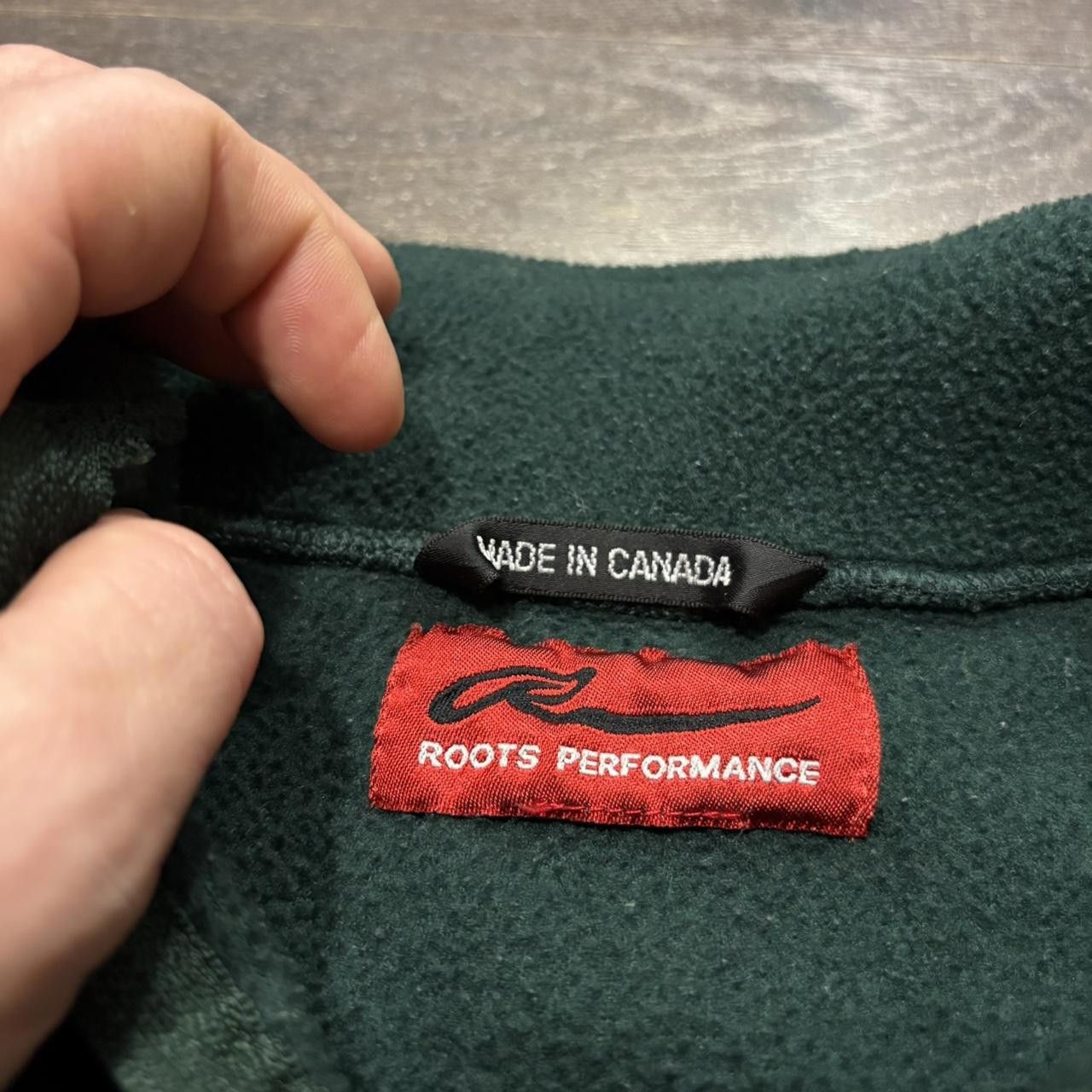 Roots vintage roots performance quarter zip fleece sweatshirt 00s Size US M / EU 48-50 / 2 - 7 Thumbnail