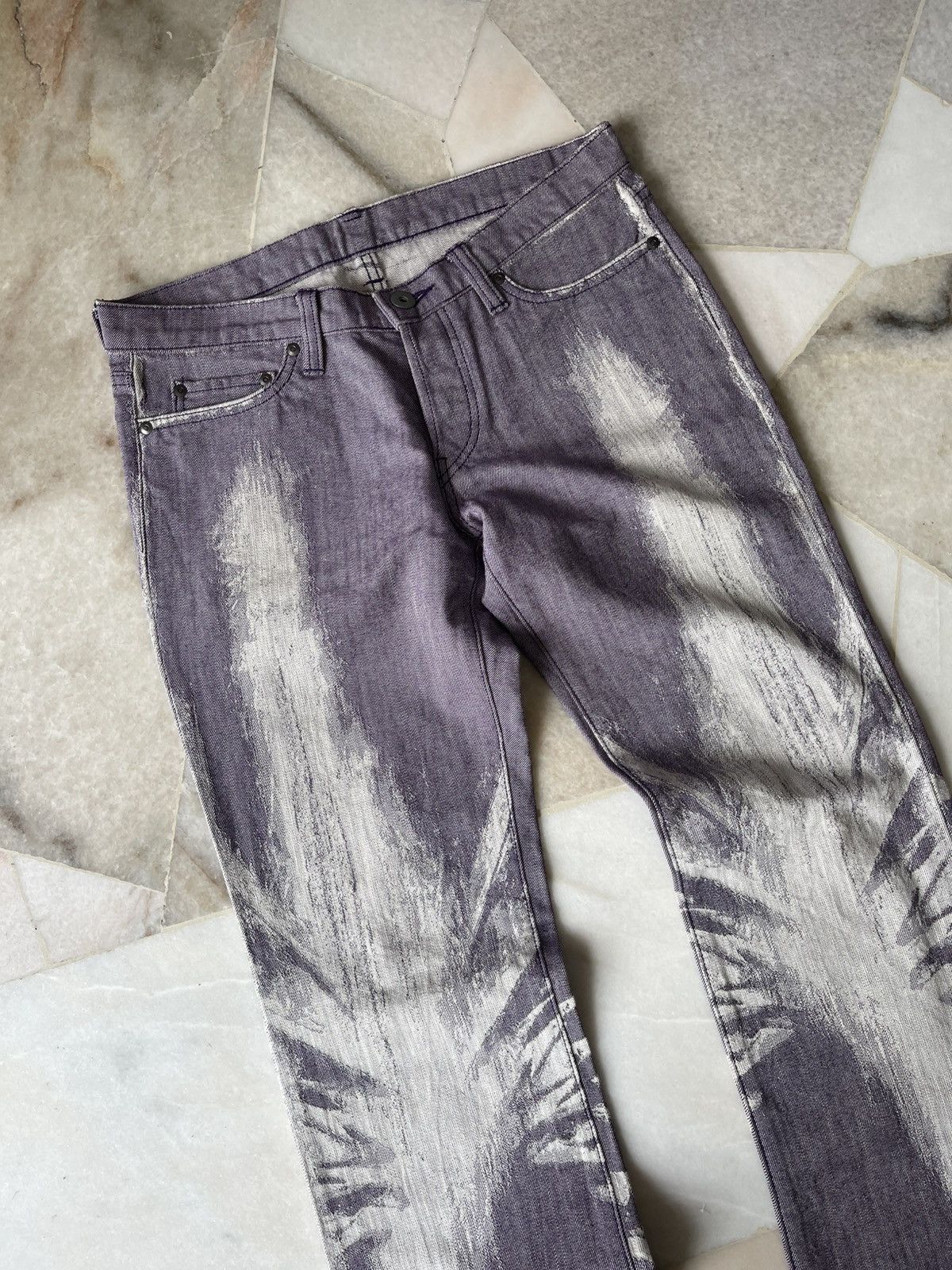 Issey Miyake 2007 Issey Miyake APOC Galaxy Jeans Size US 32 / EU 48 - 3 Thumbnail