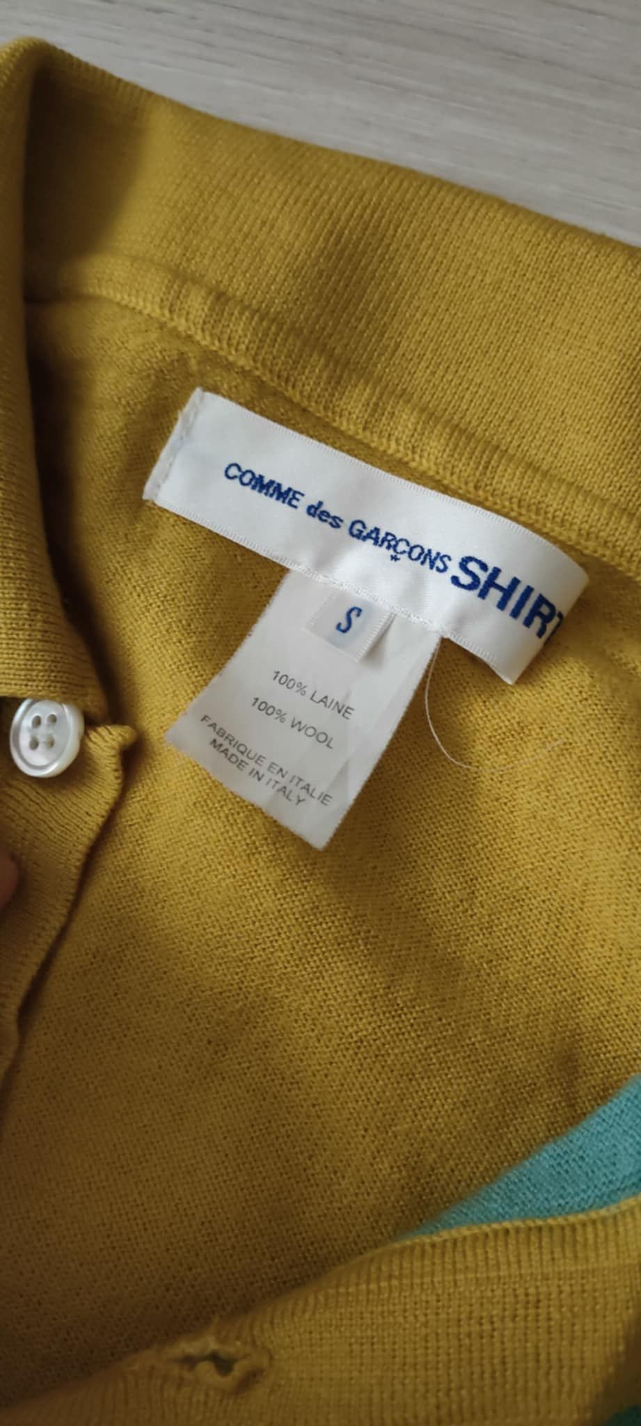 Comme des Garcons Comme des garcons Shirt wool polo Size US S / EU 44-46 / 1 - 3 Thumbnail