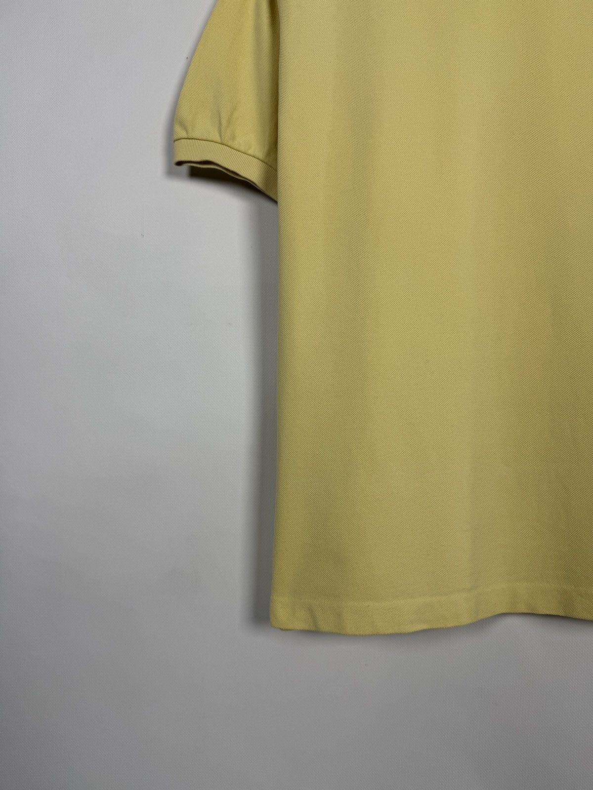 Lacoste Men’s Lacoste Vintage Short Sleeve Polo Shirt Yellow Size 7 Size US XXL / EU 58 / 5 - 13 Thumbnail