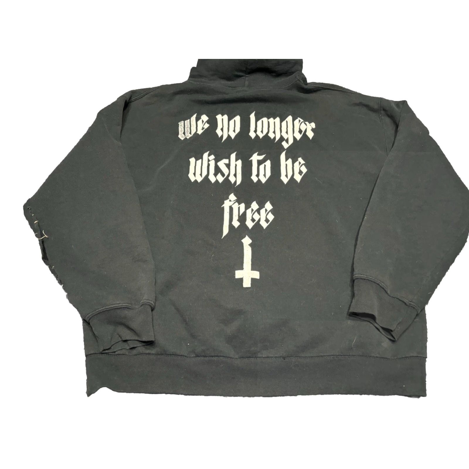 Jerzees VINTAGE Jerzees Hoodie Mens L Black 90s Music Band Sludge Metal Ivy Logo Pullover Size L Size US L / EU 52-54 / 3 - 2 Thumbnail
