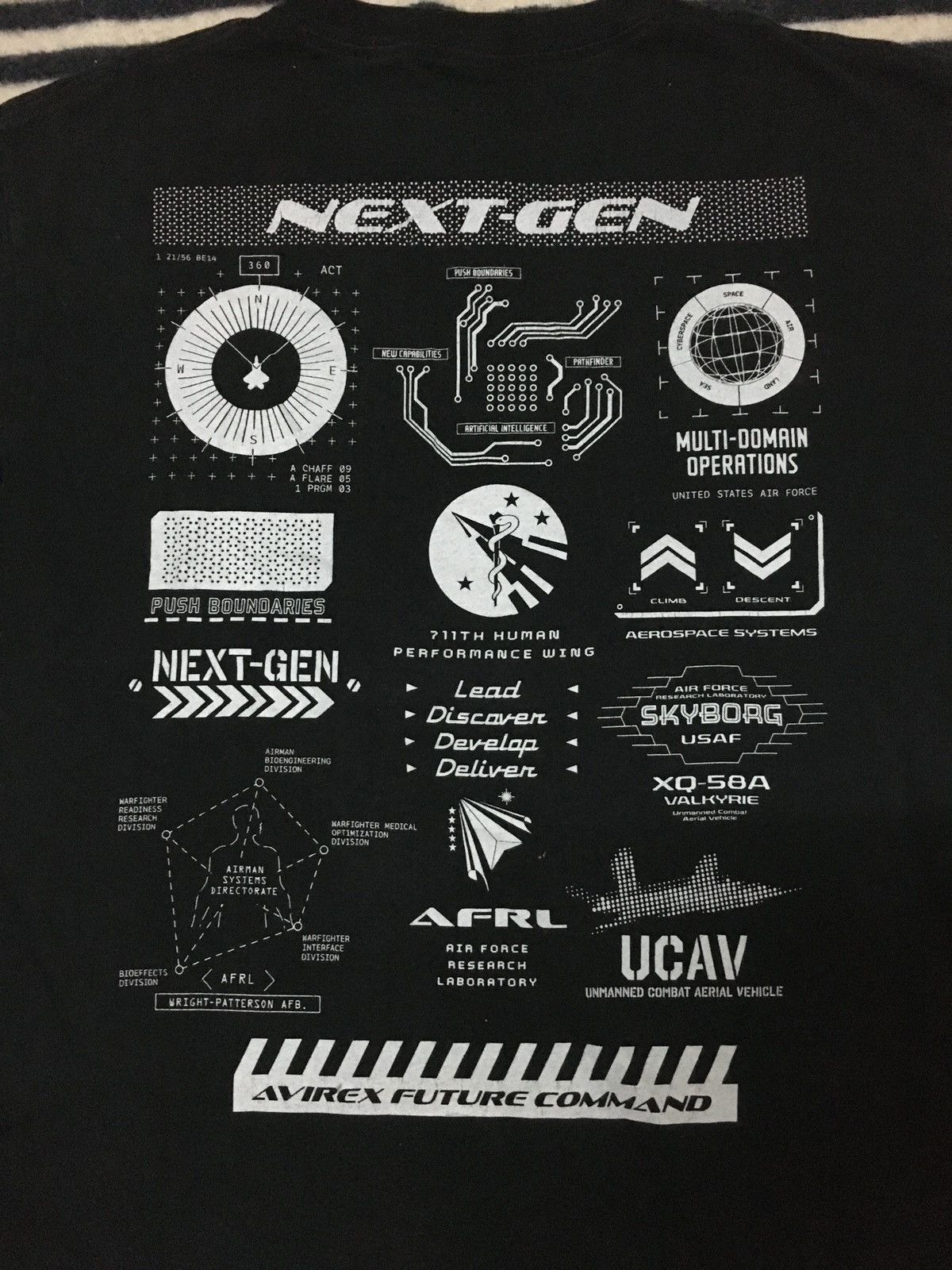 Avirex Avirex Next-Gen T-Shirt (20) Size US L / EU 52-54 / 3 - 3 Thumbnail