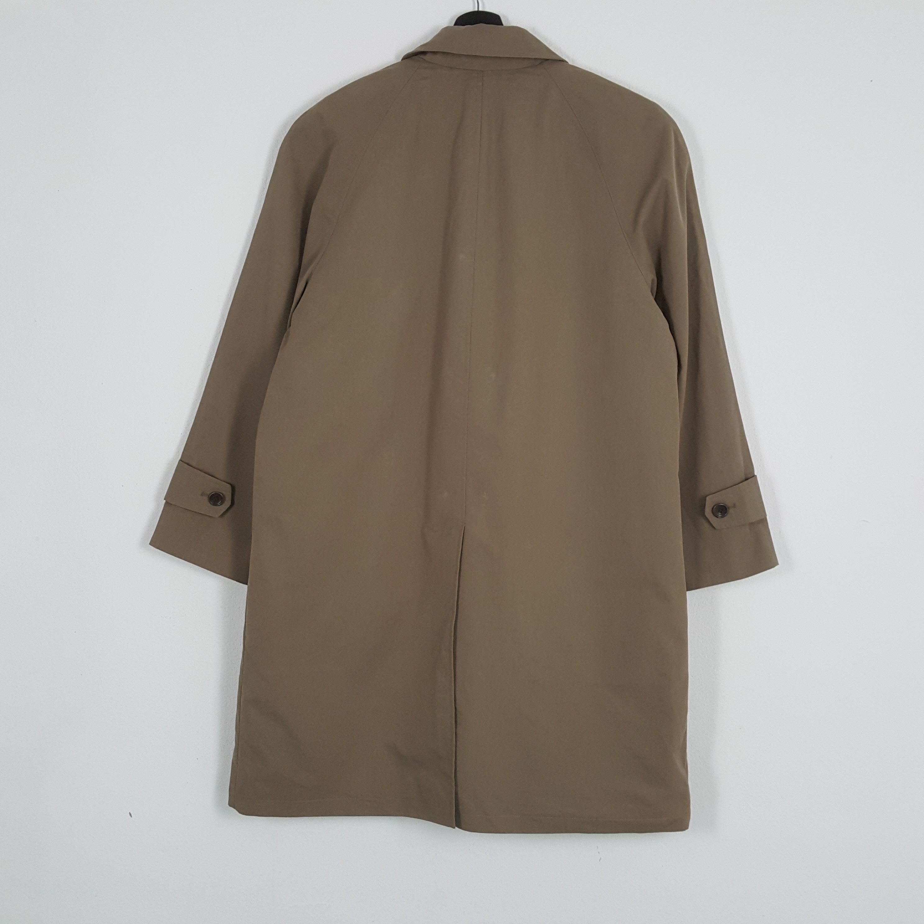 Yohji Yamamoto YVES SAINT LAURENT Luxury Brand Trench Coat Jacket Size US L / EU 52-54 / 3 - 3 Thumbnail