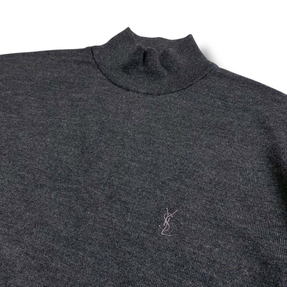 Yves Saint Laurent Ysl long sleeve sweater woolmark Size US M / EU 48-50 / 2 - 5 Thumbnail