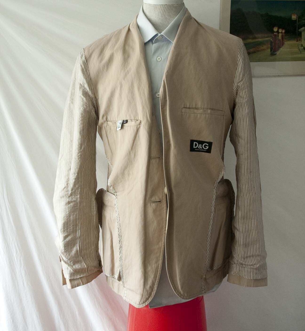 Dolce & Gabbana Dolce & Gabbana Jacket Sport Coat Unstructured 40US/ 50it Size 40R - 2 Thumbnail