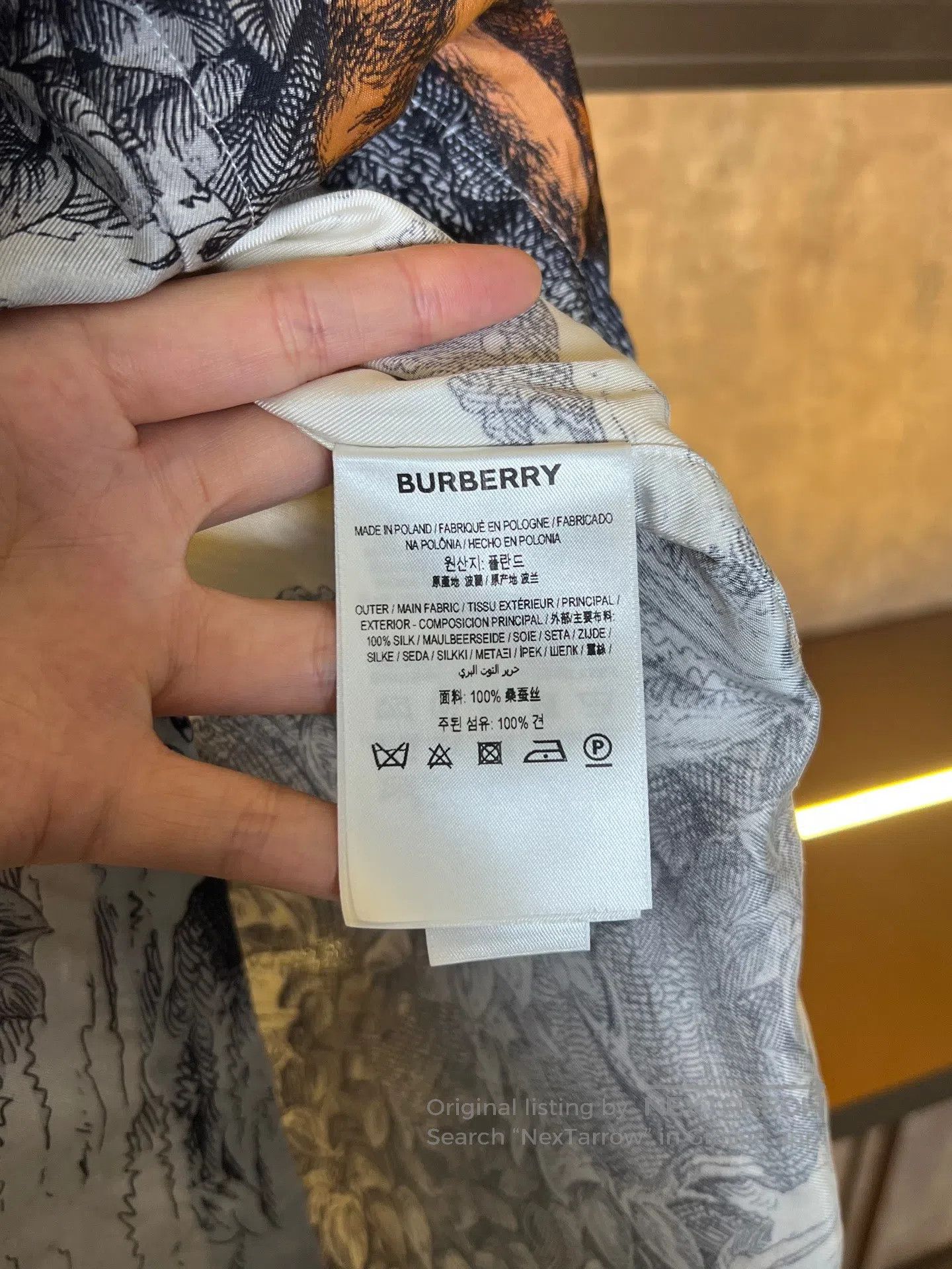 Burberry Burberry Silk Blazer| Size XXL / US 16-18 / IT 52-54 - 5 Thumbnail