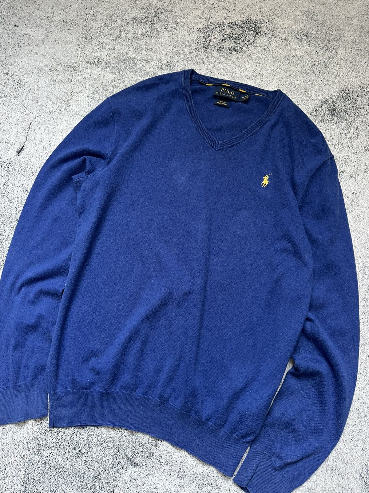 Polo Ralph Lauren Vintage Polo Ralph Lauren Sweater Blue Old Many Size US M / EU 48-50 / 2 - 6 Thumbnail