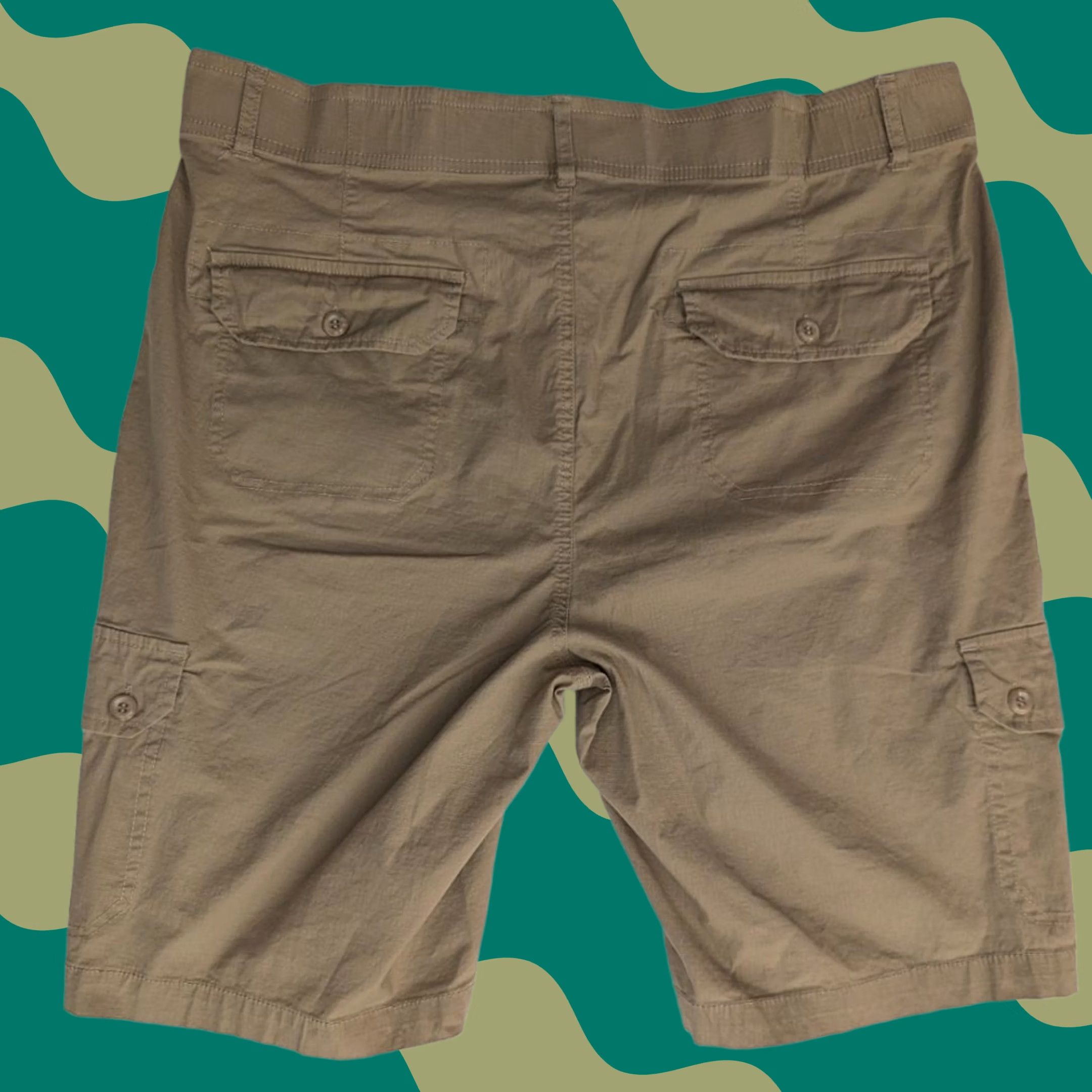 Architect Architect Active Flex Cargo Shorts Men Sz 38 Cotton Blend Beige Cargo EUC Men Beige læ Size US 38 / EU 54 - 1 Thumbnail