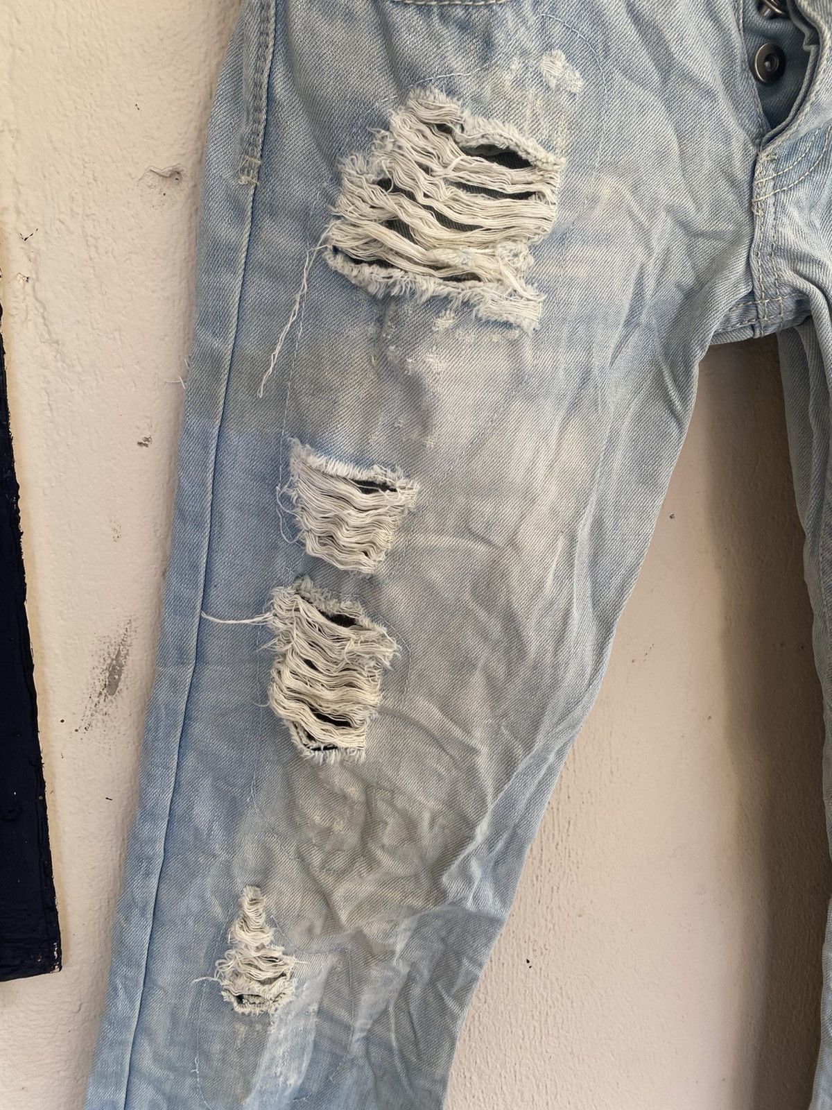 Japanese Brand Vence Distressed Jeans Size US 29 - 5 Thumbnail