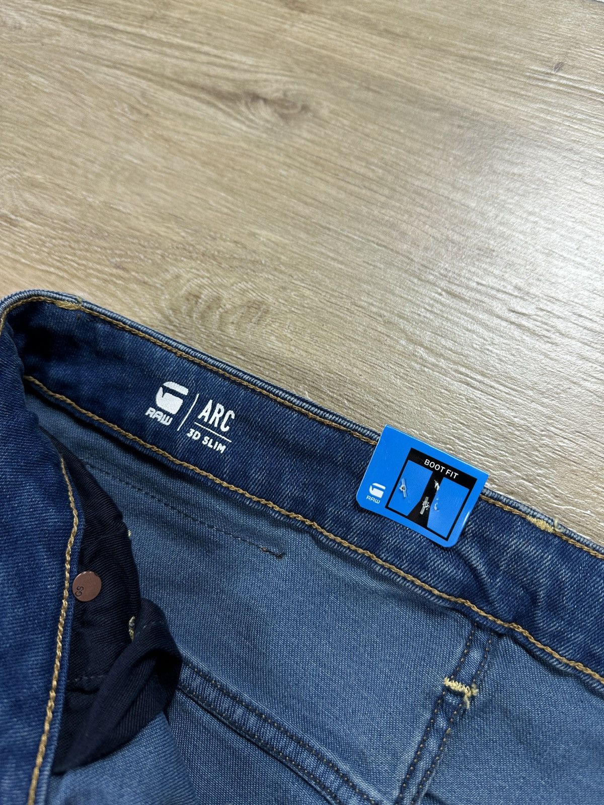 G-Star NEW!!! G-Star Raw Arc 3D Slim Denim Jeans Size US 30 / EU 46 - 7 Thumbnail
