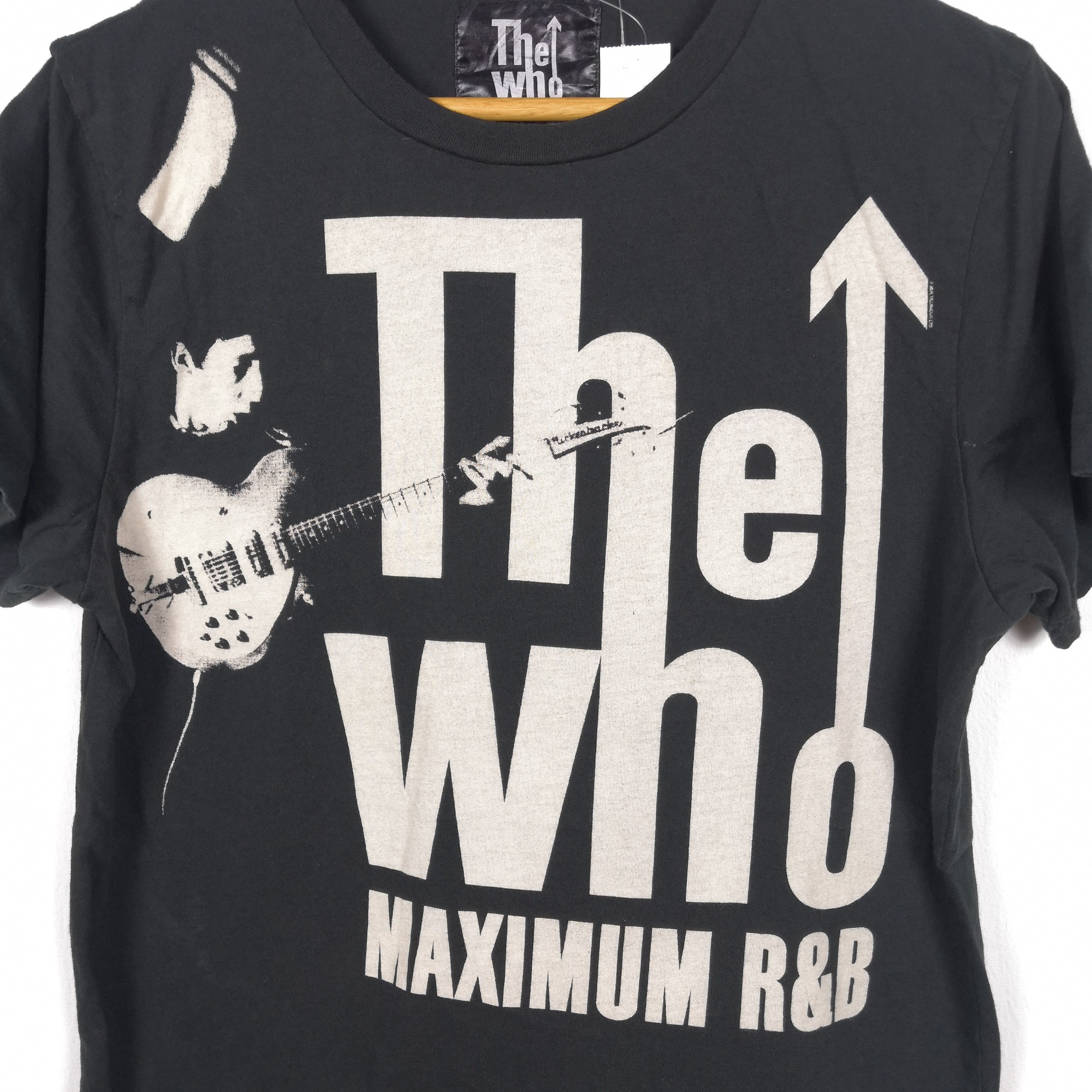 Band Tees Vintage Y2K The Who T-Shirt English Rock Band Crewneck Tees Size US M / EU 48-50 / 2 - 3 Thumbnail
