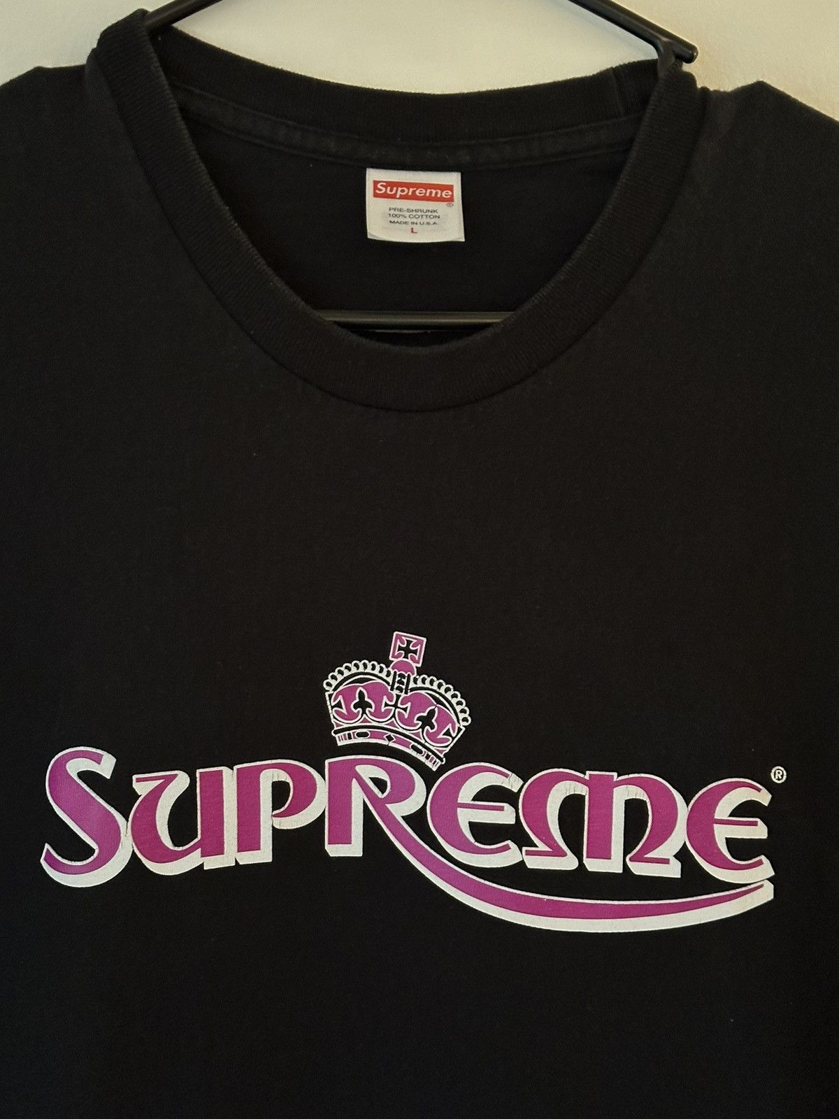 Supreme Supreme Crown Tee Size US L / EU 52-54 / 3 - 2 Thumbnail
