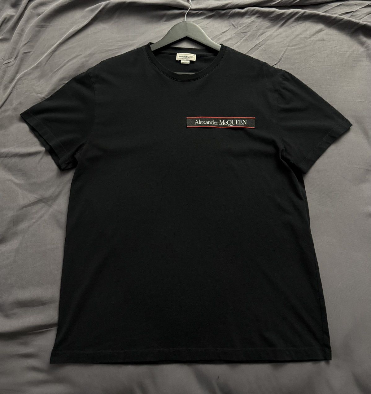 Alexander McQueen Alexander Mcqueen Logo Patch Tshirt Size US S / EU 44-46 / 1 - 1 Thumbnail