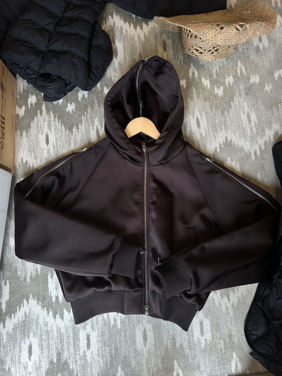 Kith Kith Women Simra Satin Zip Bomber Size M / US 6-8 / IT 42-44 - 5 Thumbnail