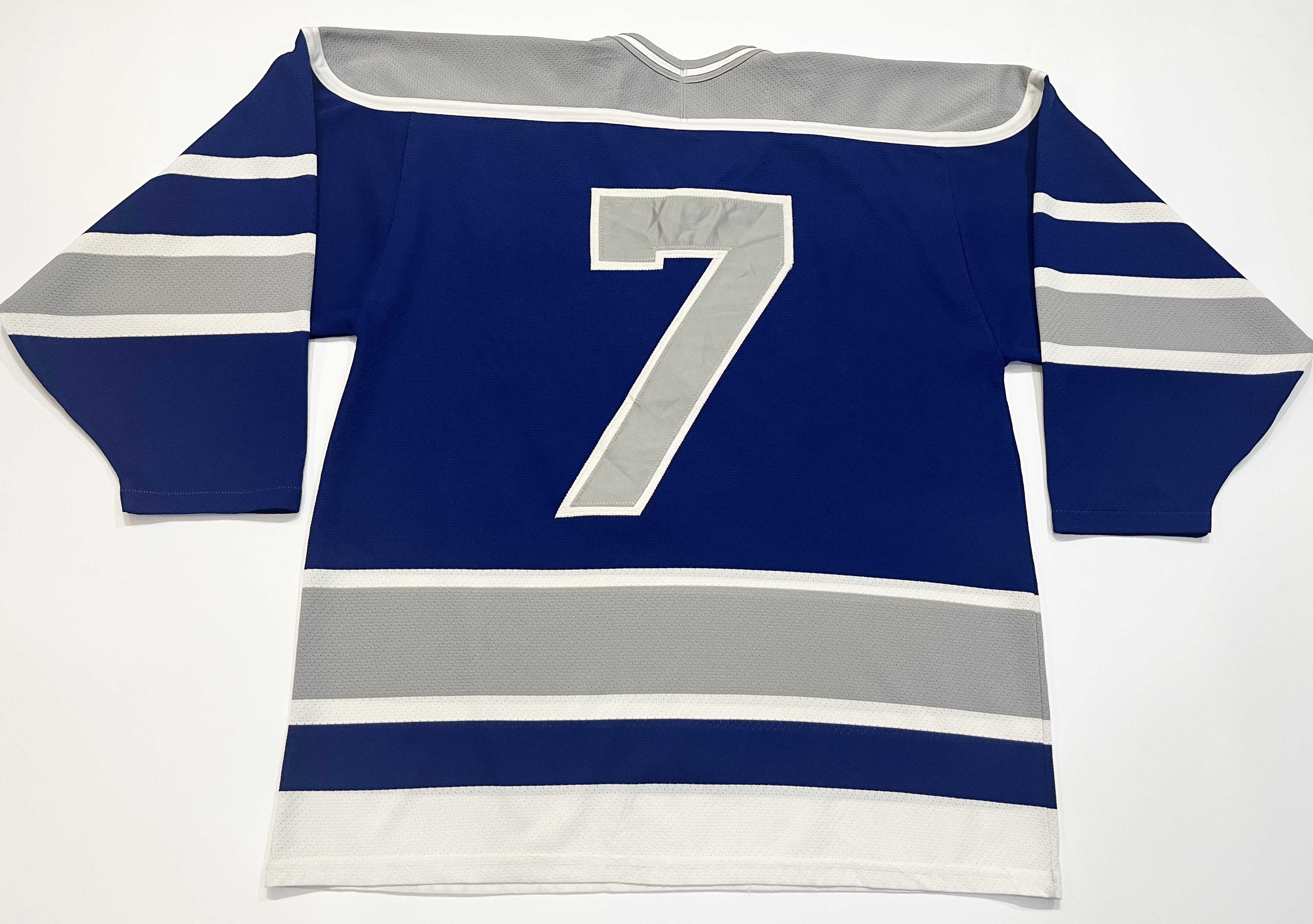 Vintage Vintage Maska Sudbury Wolves #7 OHL Hockey Jersey Size US L / EU 52-54 / 3 - 4 Thumbnail