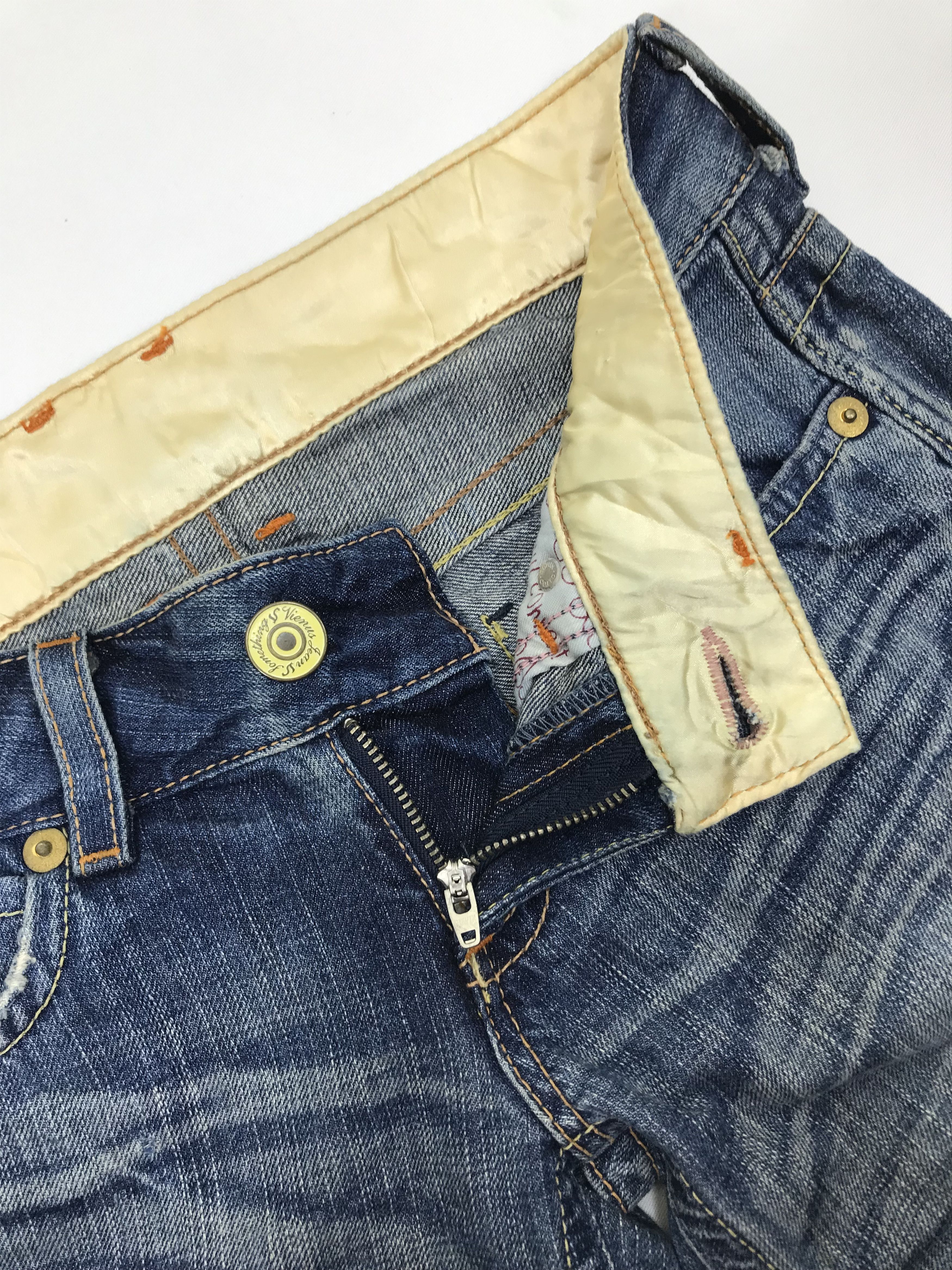 Edwin Vintage Edwin Blue Wash Flare Jeans Bell Bottom Denim Size 30" / US 8 / IT 44 - 9 Thumbnail