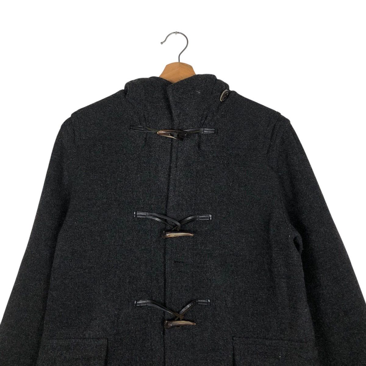 Burberry 📌Vintage Wool Long Jacket Duffle Thomas Burberry 1835 Size US L / EU 52-54 / 3 - 4 Thumbnail