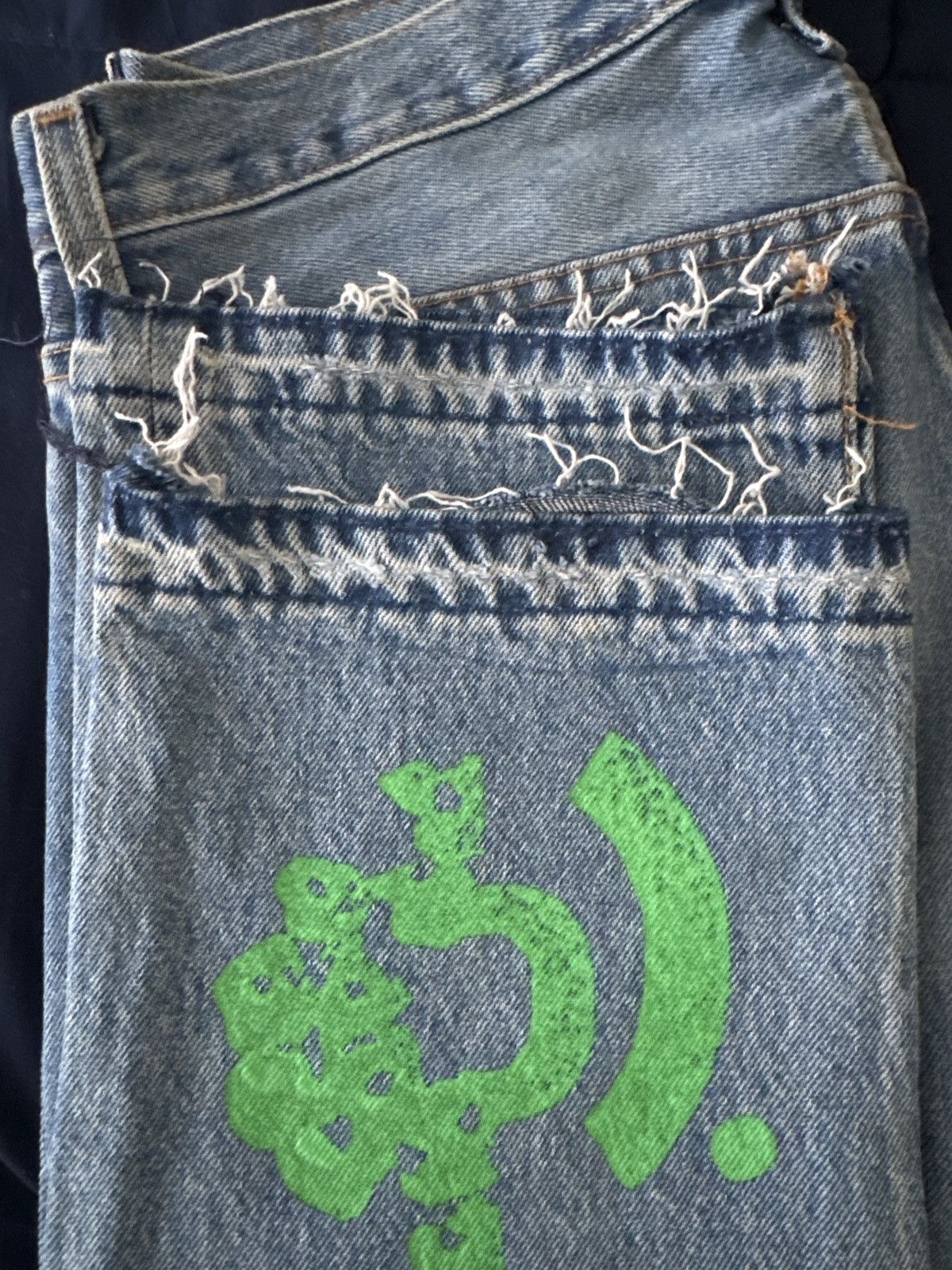 (B).Stroy × DENIM TEARS Denim Tears (b)story Denim Size US 32 / EU 48 - 8 Thumbnail