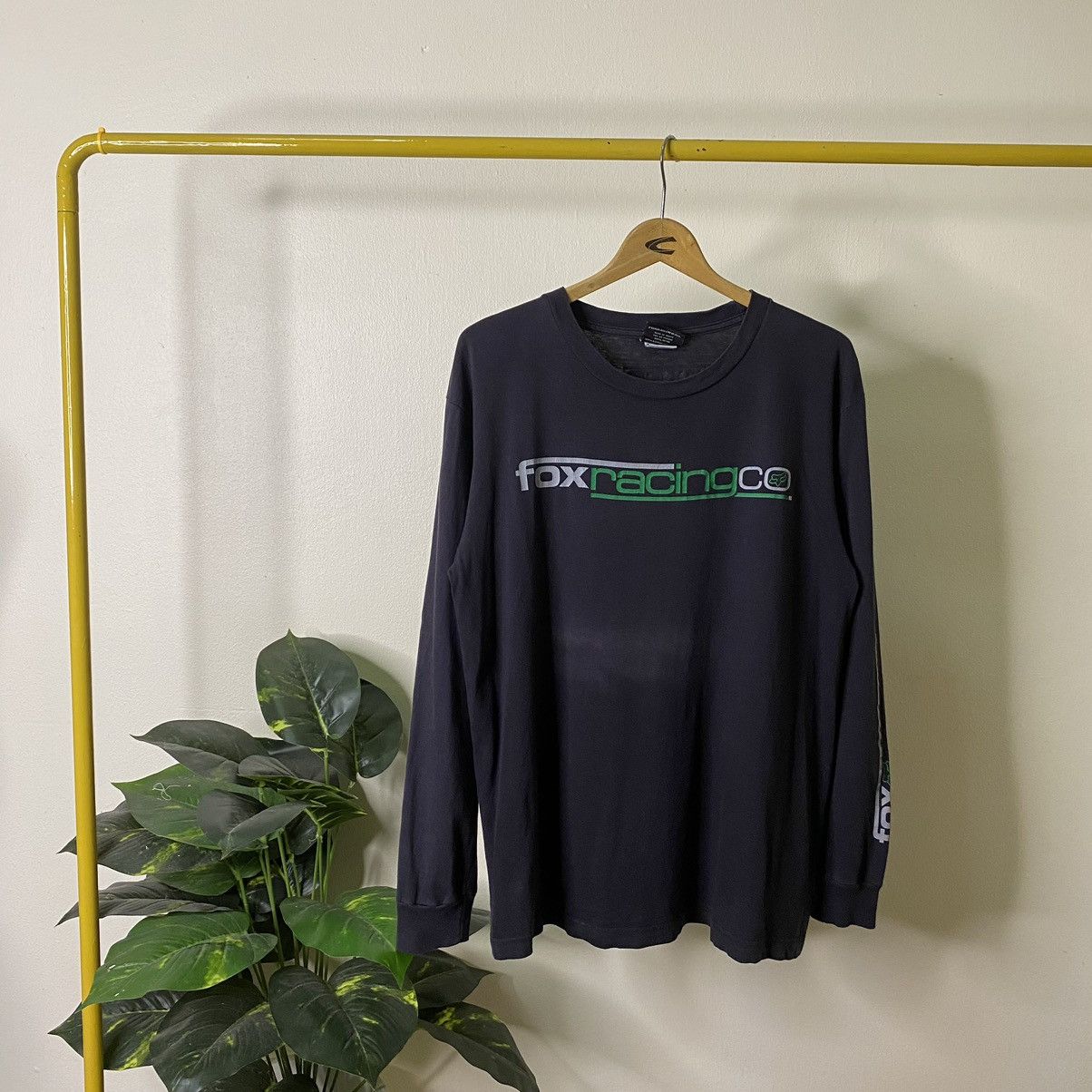 Fox Racing × Vintage Vintage 2000s Fox Racing Co LS Tee Size US L / EU 52-54 / 3 - 1 Thumbnail