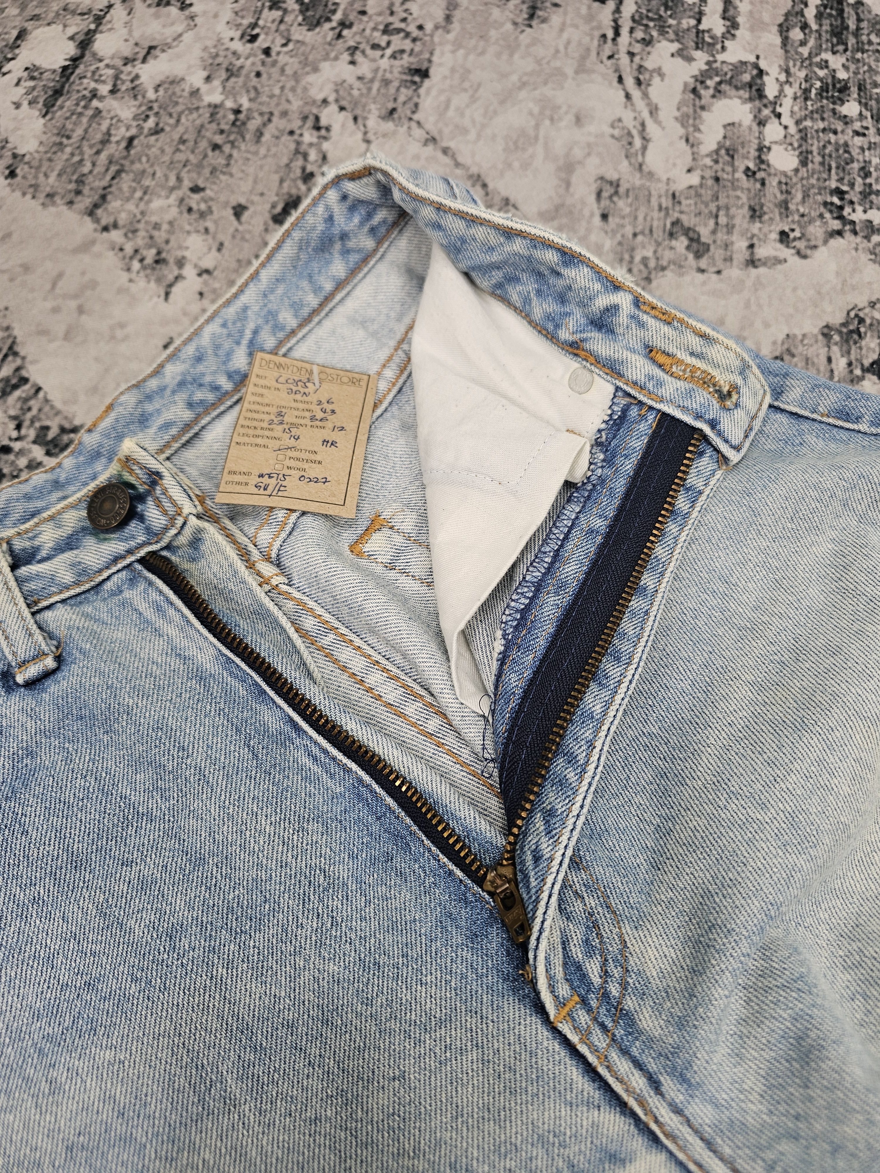 Levi's Vintage Clothing Vtg LEVIS W515 0227 Faded Light Blue High Rise Jeans L0559 Size US 26 / EU 42 - 11 Thumbnail