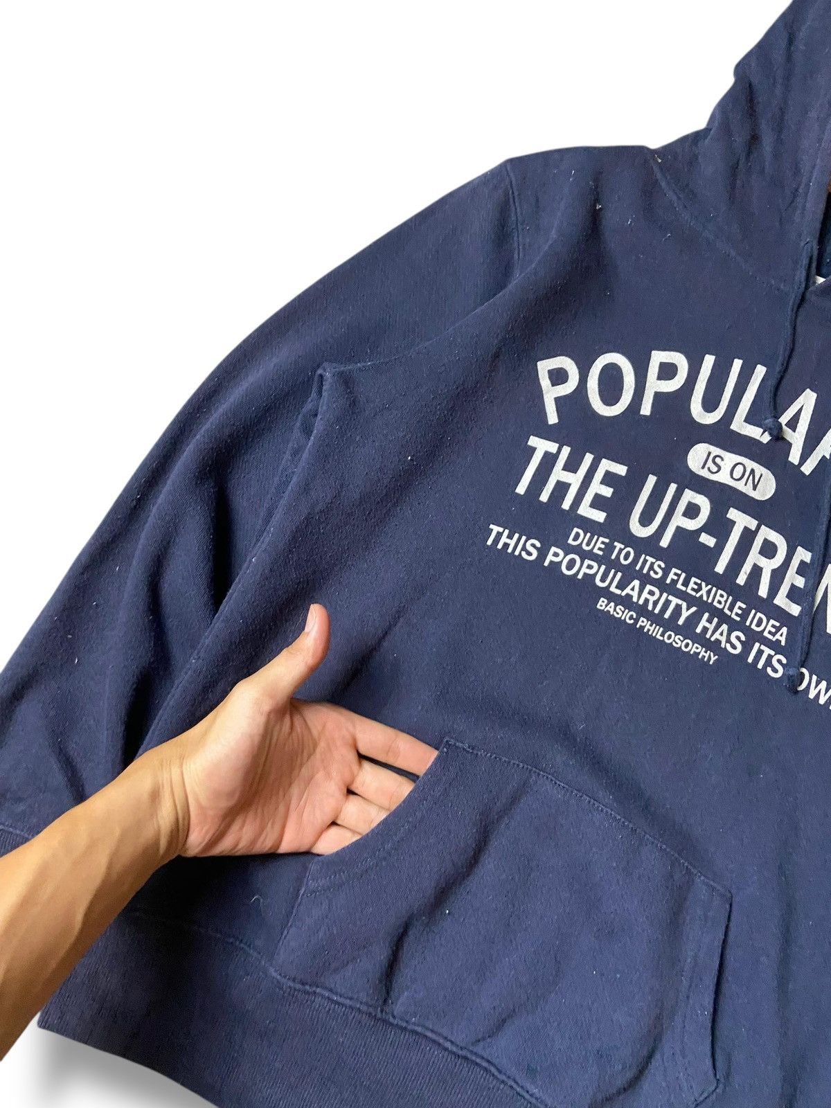 Japanese Brand × Vintage VANDASH Brand Printed Spell Out Pullover Hoodies (130) Size US XXS / EU 40 - 3 Thumbnail