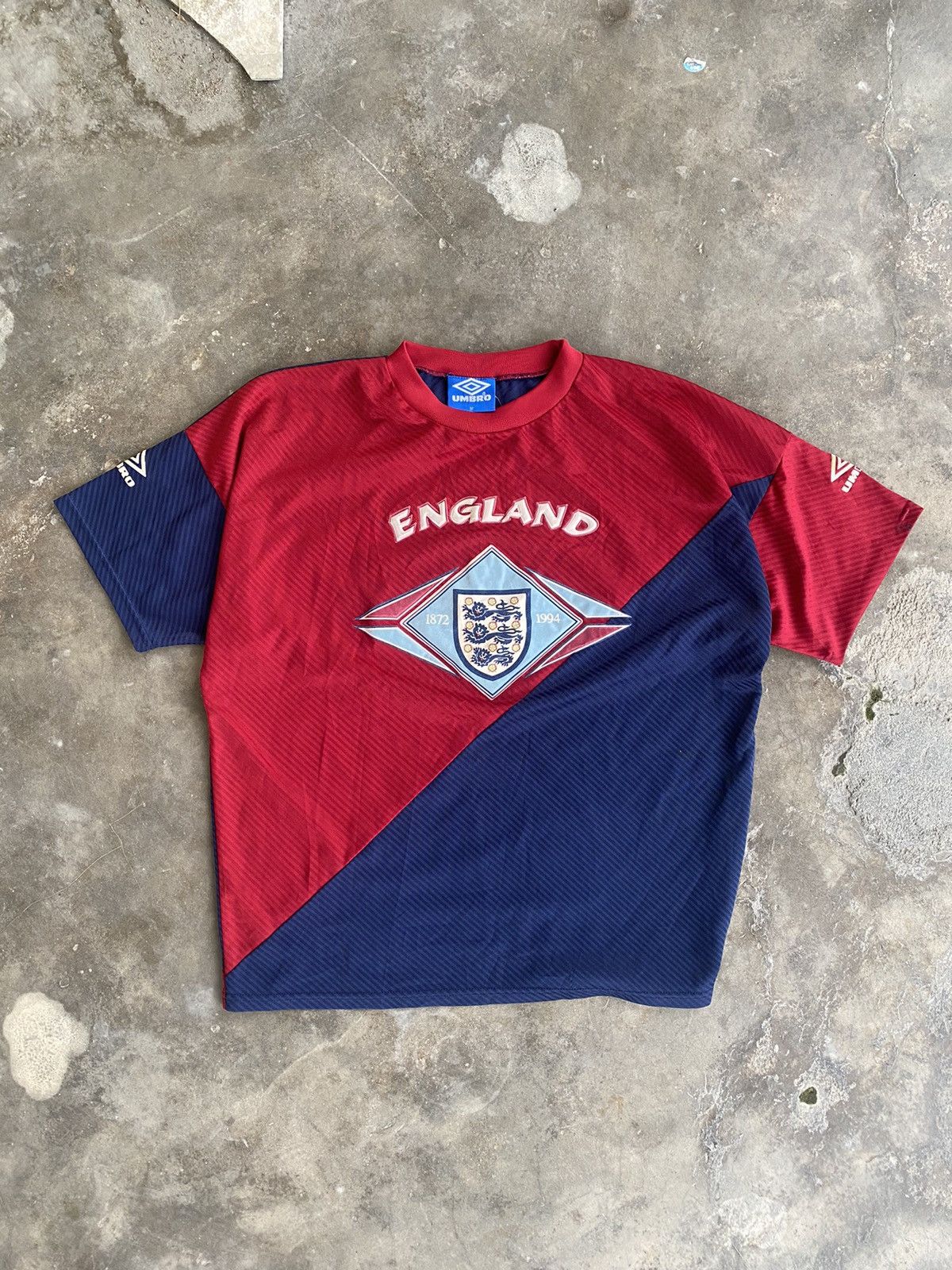 Umbro Very Rare Vintage 1994 ENGLAND Jersey Size US M / EU 48-50 / 2 - 1 Thumbnail