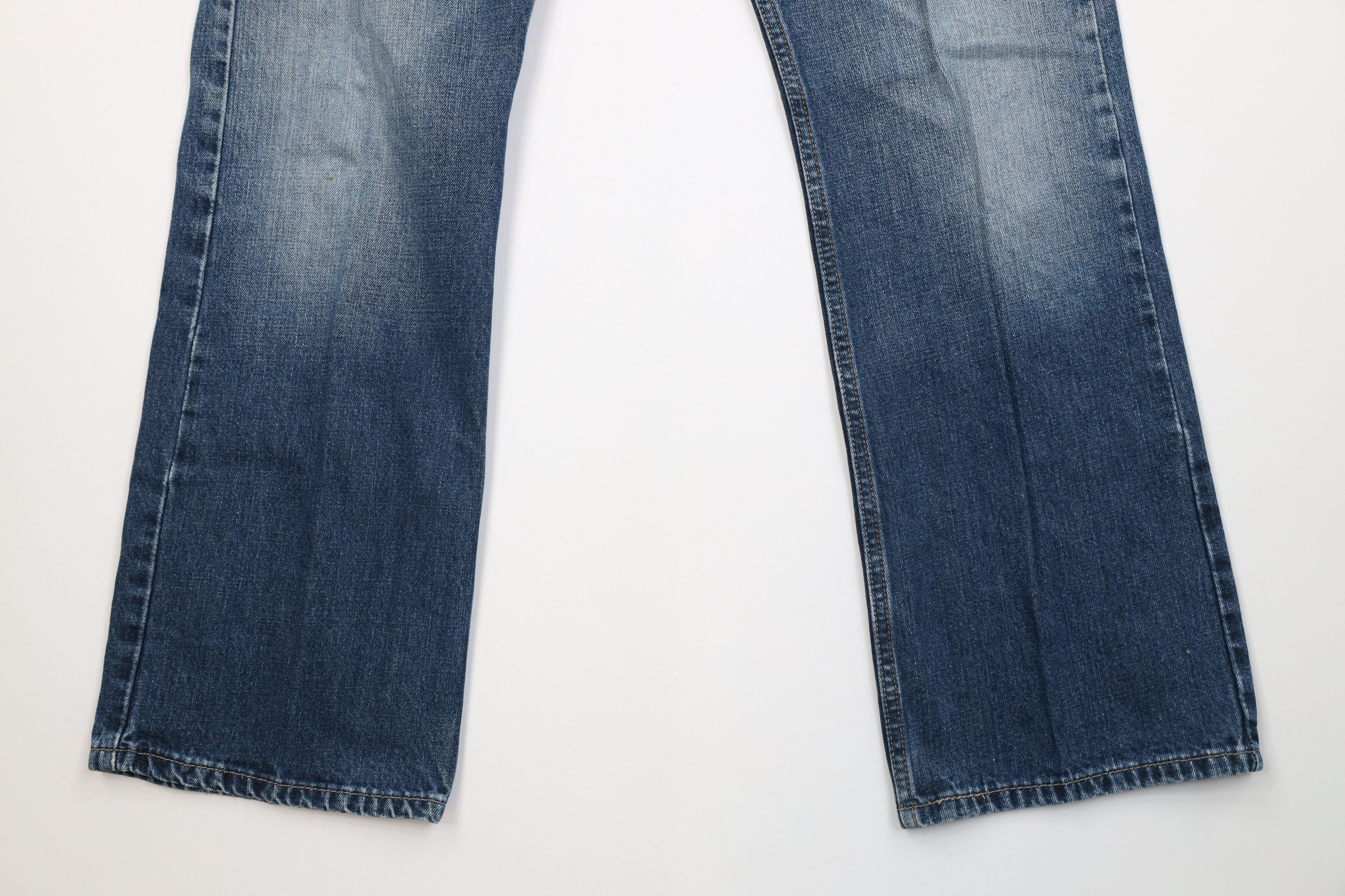 Levi's Vintage Y2K Levis 527 Cut Flared Wide Leg Denim Jeans Blue Size US 32 / EU 48 - 4 Thumbnail