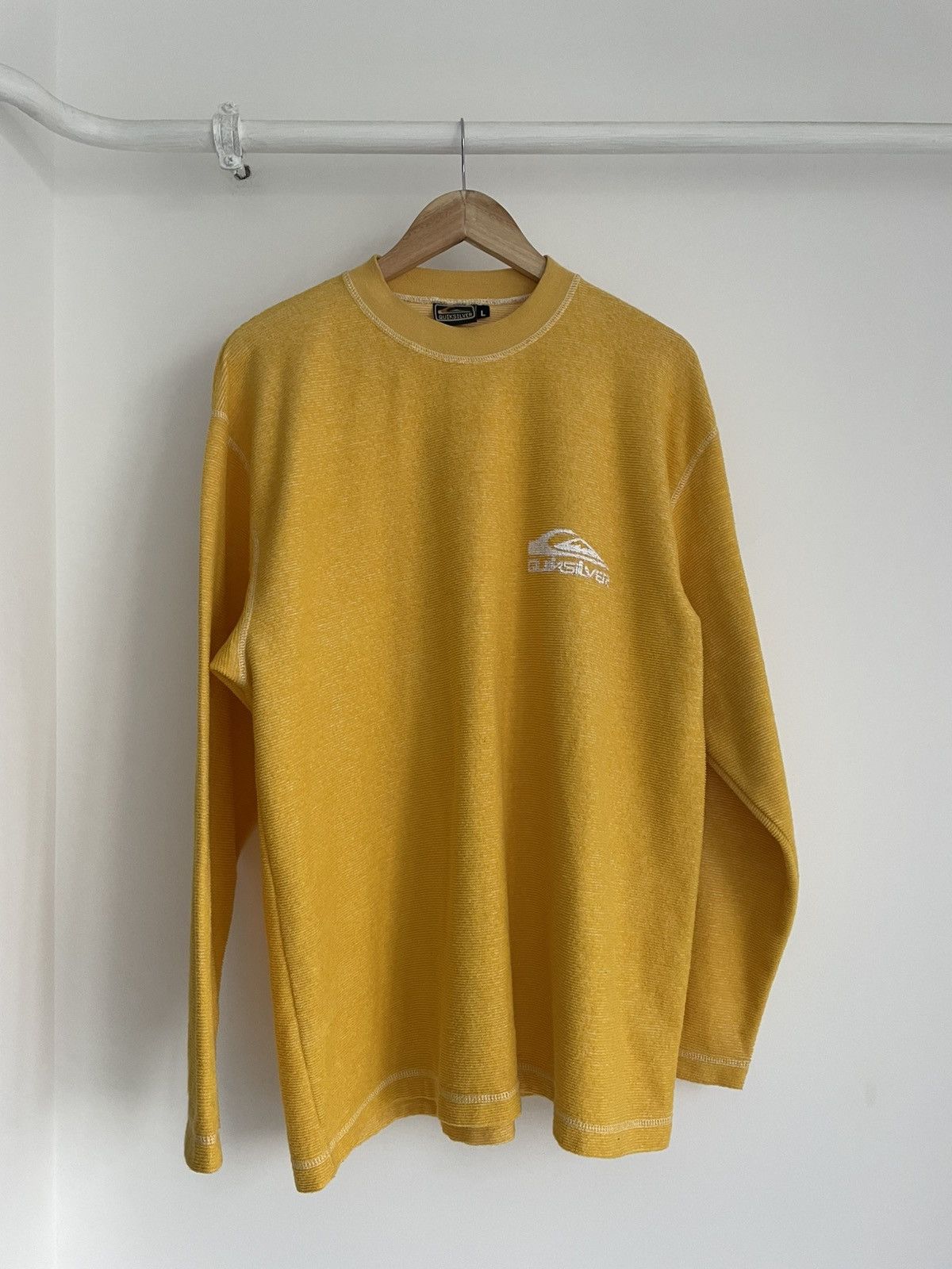 Quiksilver × Vintage Vintage Quicksilver Surf Big Logo Sweatshirt Size US L / EU 52-54 / 3 - 2 Thumbnail