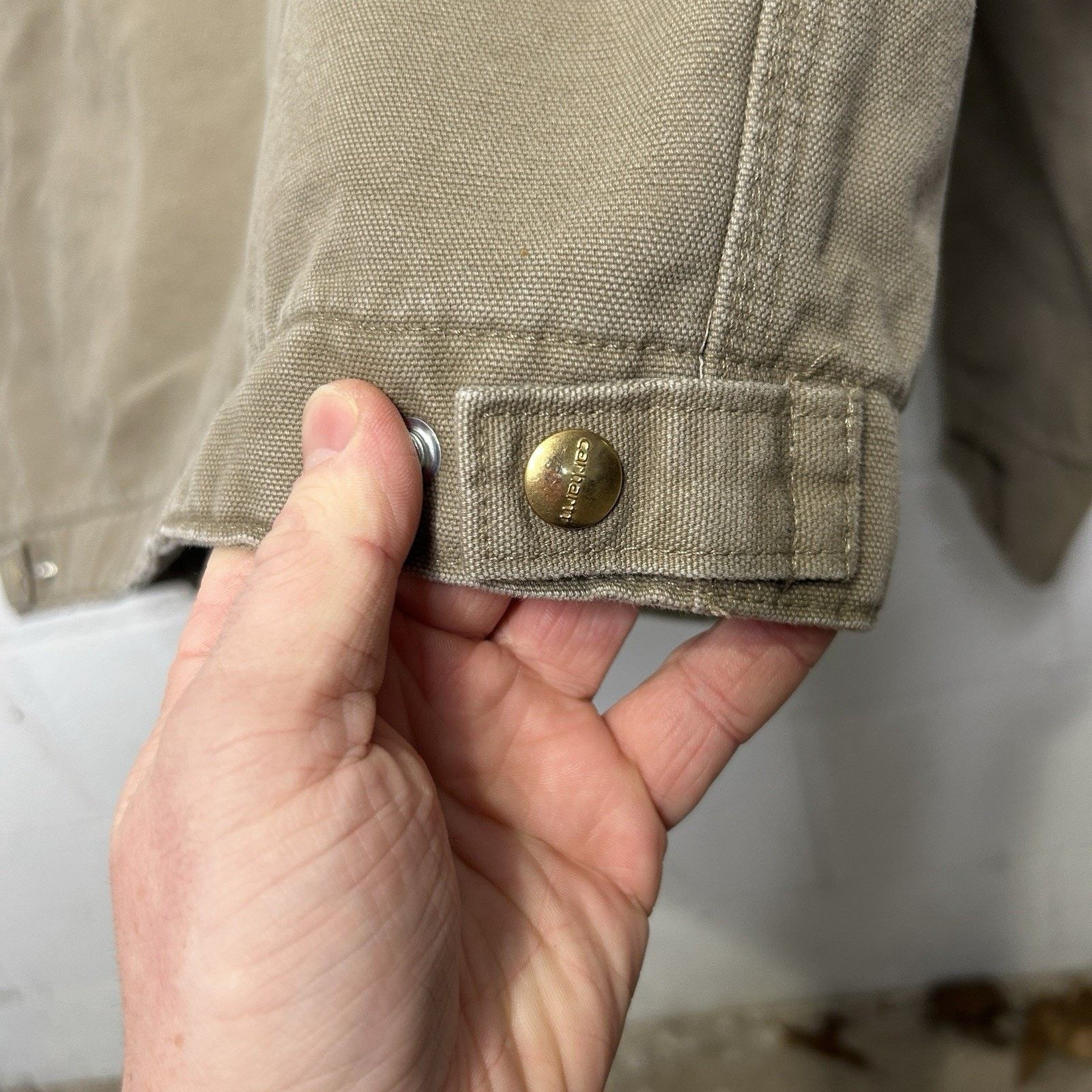 Carhartt Vintage Carhartt Blanket-Lined Detroit Jacket “Cottonwood” Size US XL / EU 56 / 4 - 16 Thumbnail