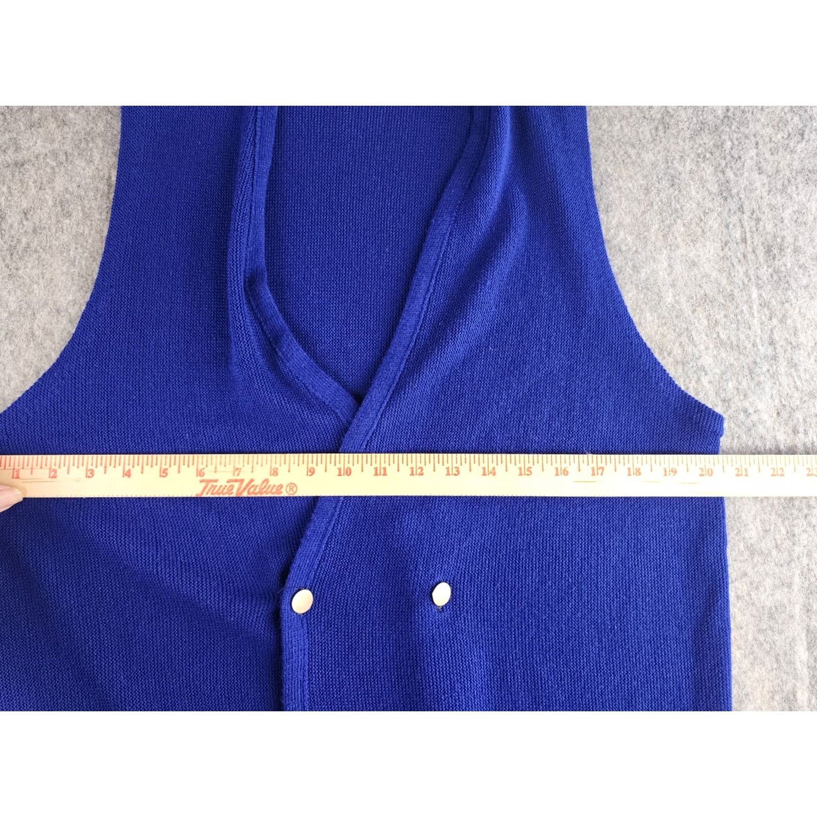 Vintage VINTAGE Glen Dee Sweater Large Blue Alpaca Wool Blend Knit Cardigan Rockabilly Hipster 1960s Size US L / EU 52-54 / 3 - 6 Thumbnail