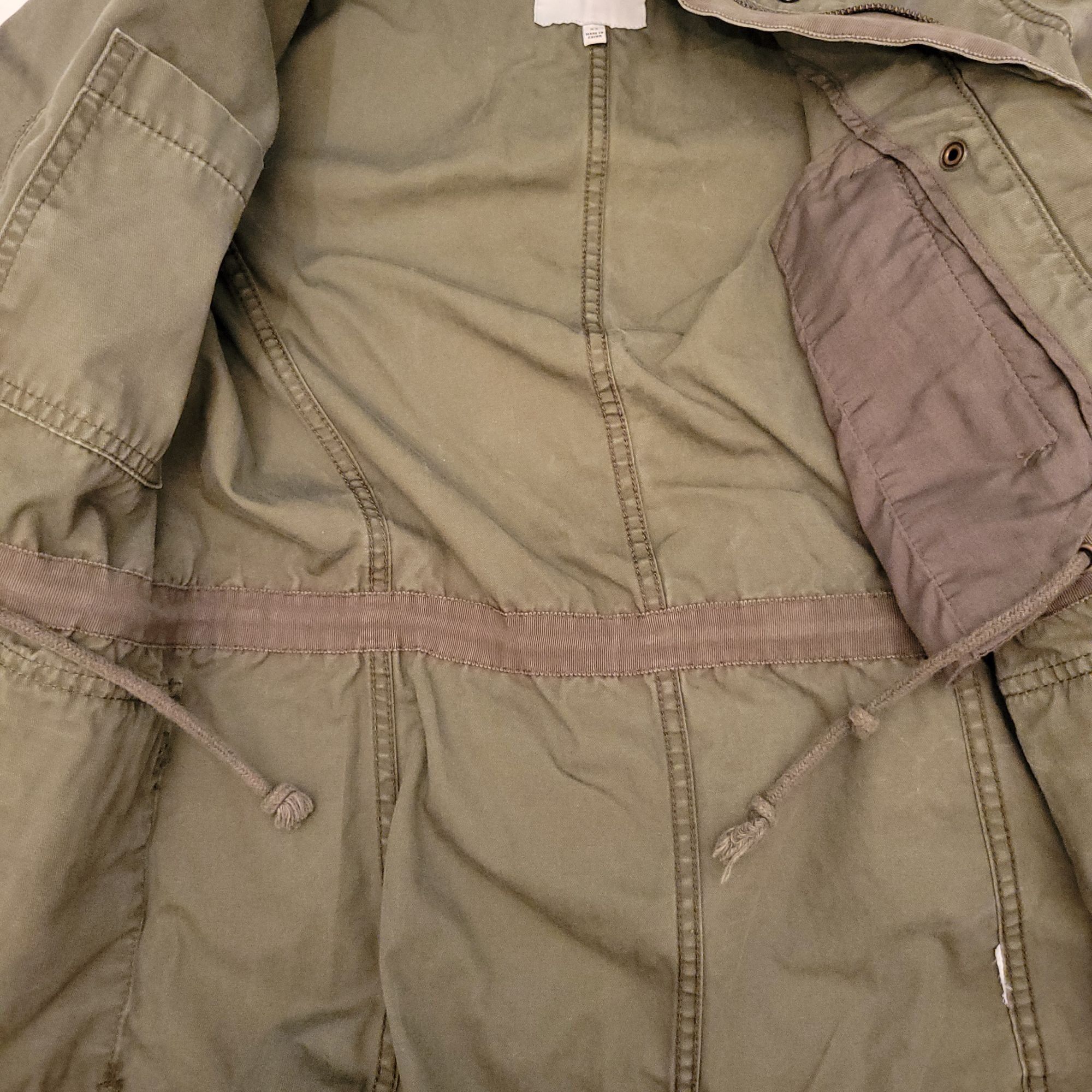 Madewell Madewell XS Olive Green Moto Military Army Utility Jacket PA Size XS / US 0-2 / IT 36-38 - 6 Thumbnail