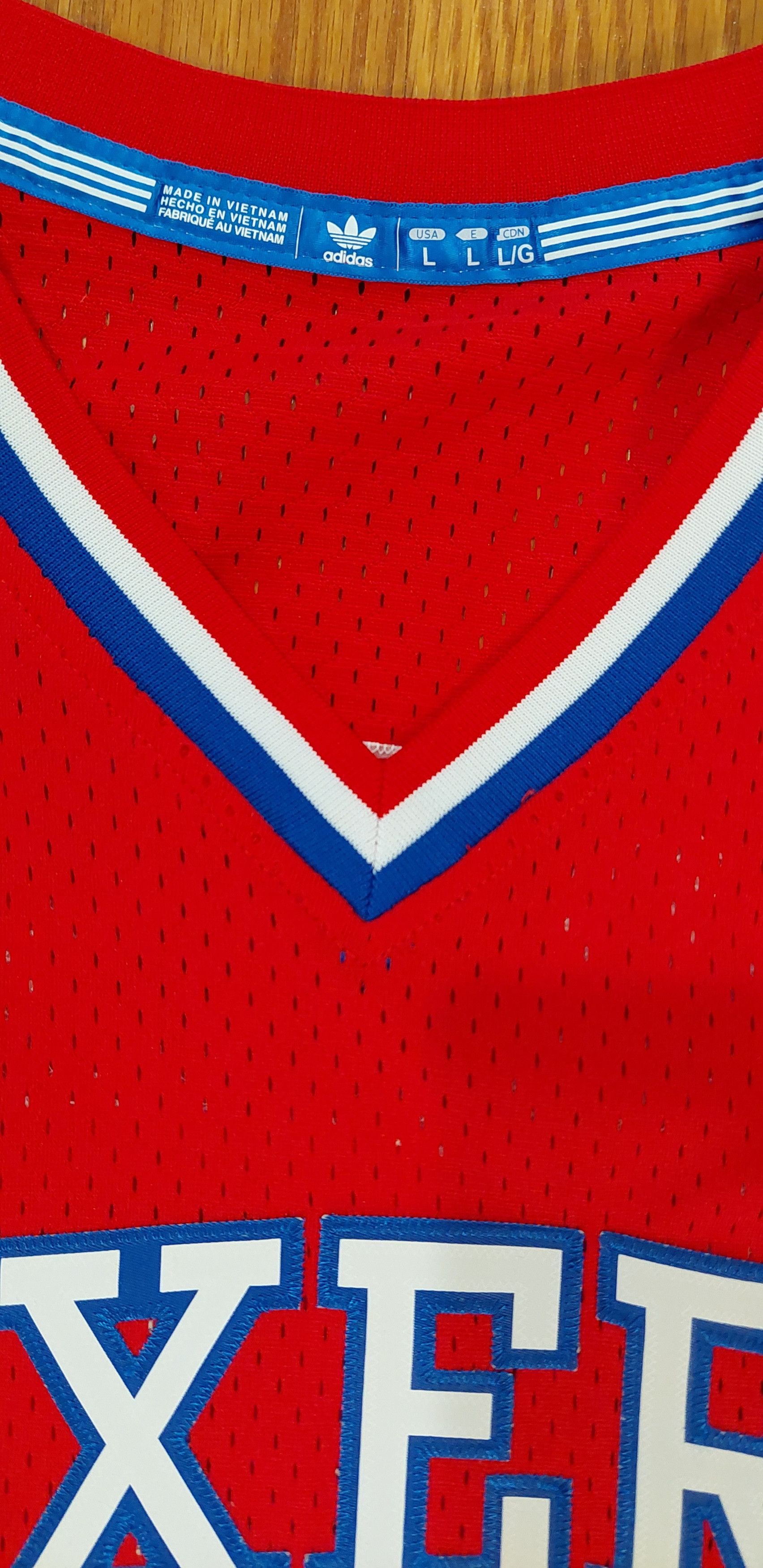 Adidas × NBA Authentic Philadelphia 76ers Allen Iverson Adidas Jersey Size US L / EU 52-54 / 3 - 5 Thumbnail