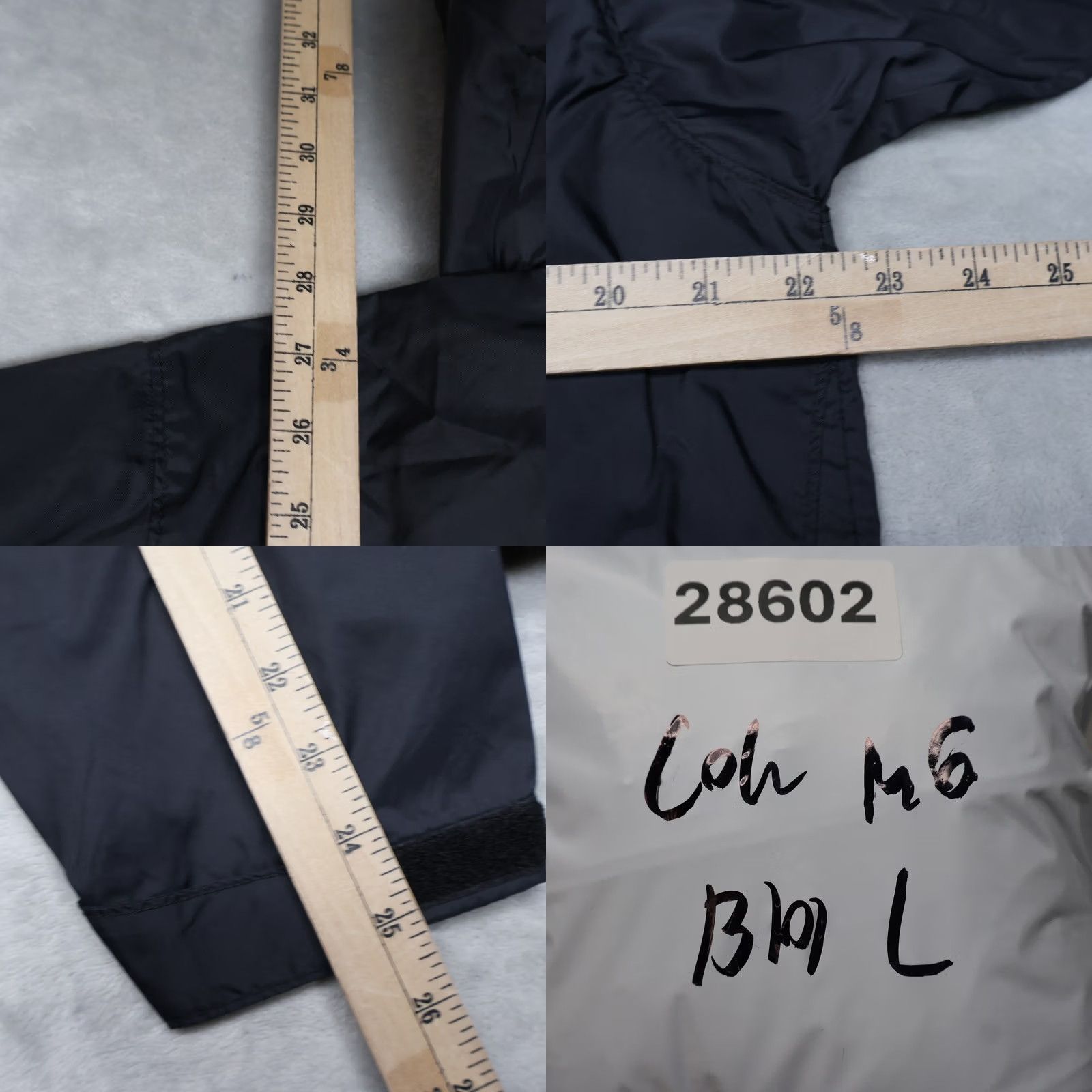 Rains Columbia Jacket Mens M Black Hooded Wind Rain Light Pack Outdoor Hiking Size US M / EU 48-50 / 2 - 8 Thumbnail
