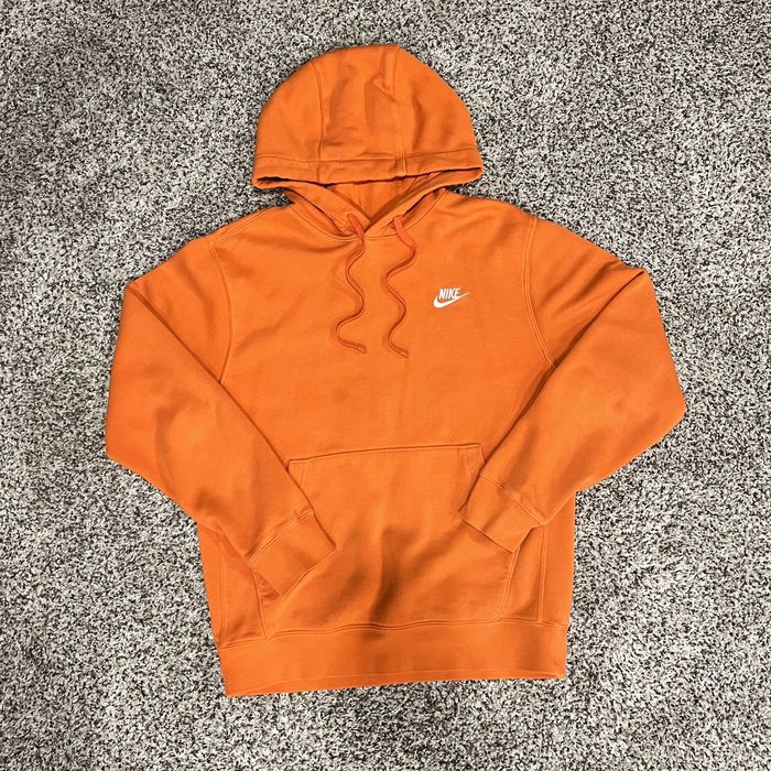 Nike Nike Sportswear Club Fleece Hoodie Orange