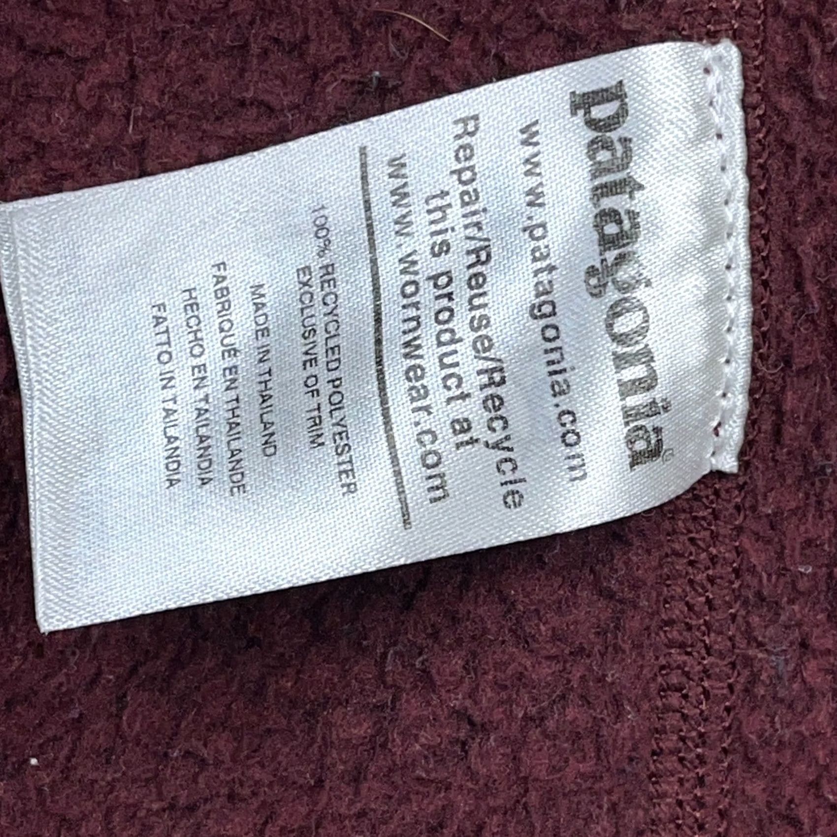 Patagonia Patagonia Sweater Men 2XL Pullover 1/4 Zip Mock Neck Red Heather Knit Jacket Casual Outdoor Size US XXL / EU 58 / 5 - 5 Thumbnail