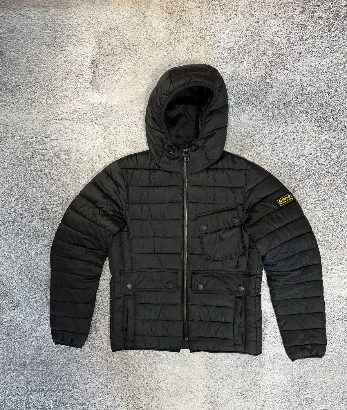 Barbour Barbour International Mens Jacket Ouston Quilted Fibre Down Size US S / EU 44-46 / 1 - 1 Thumbnail