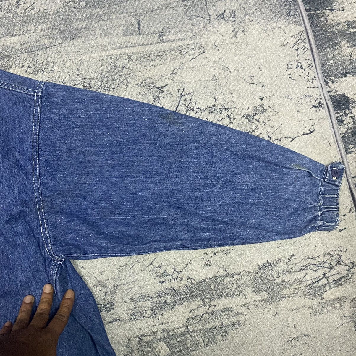 Issey Miyake × Japanese Brand Vintage IM Issey Miyake Denim Jacket Size US XL / EU 56 / 4 - 6 Thumbnail