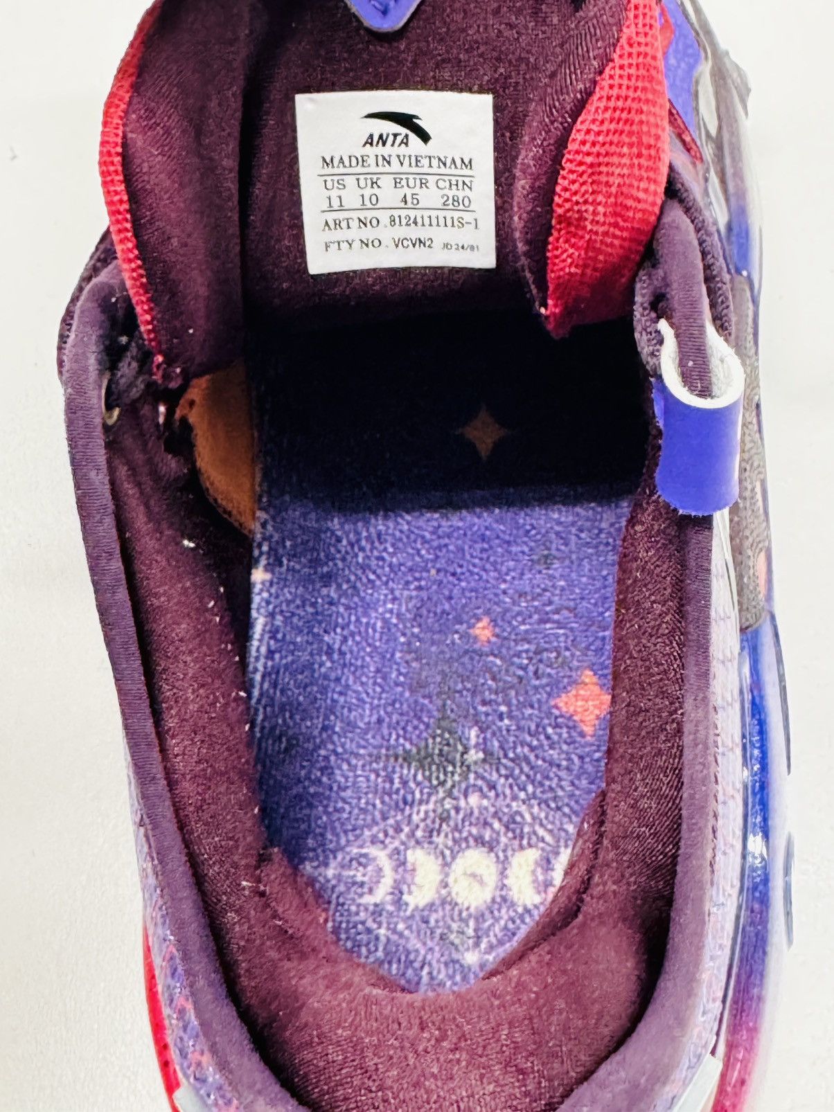 Other Anta Kyrie Irving x Shock Wave 5 Pro 'Moon’ Size US 11 / EU 44 - 7 Thumbnail
