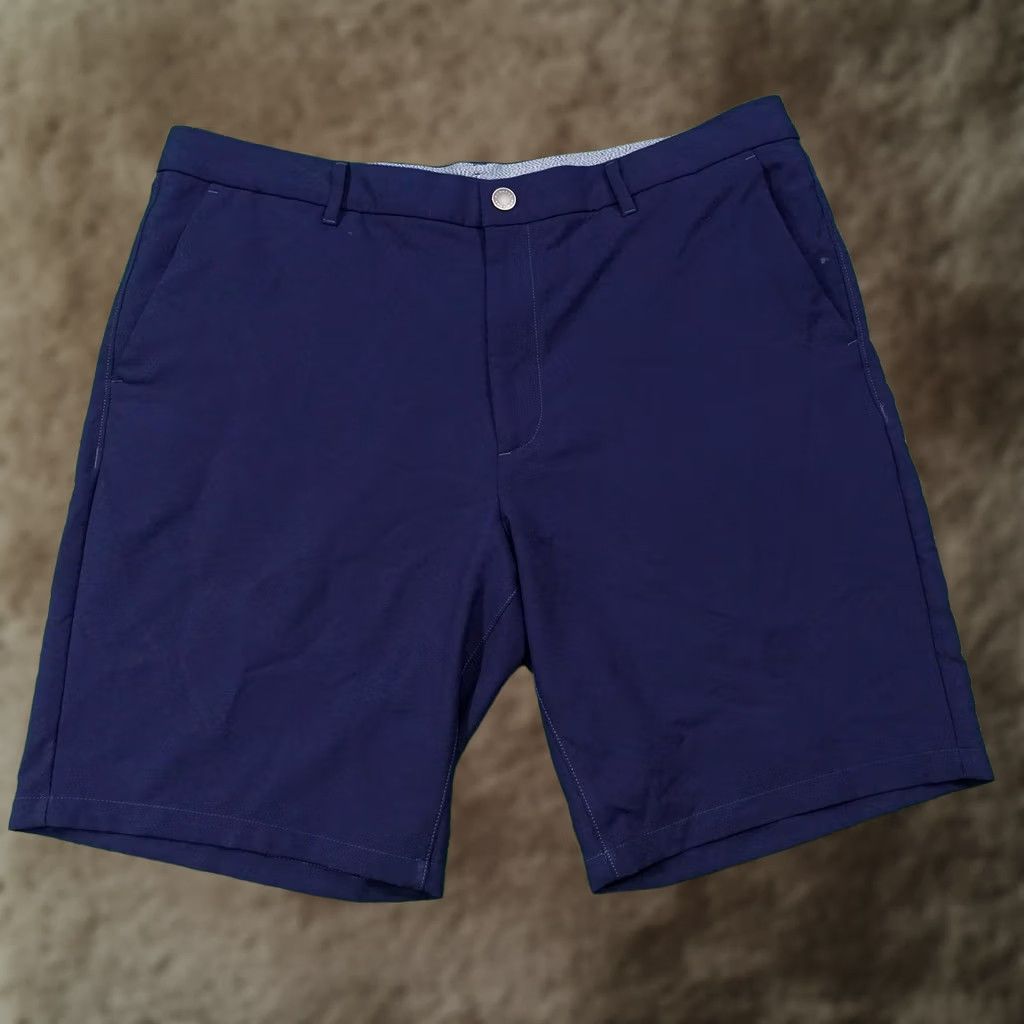 Bonobos Bonobos Golf Shorts Mens 38 Blue Chino Microfiber Polyester Pockets 9 Inseam Size US 38 / EU 54 - 1 Thumbnail