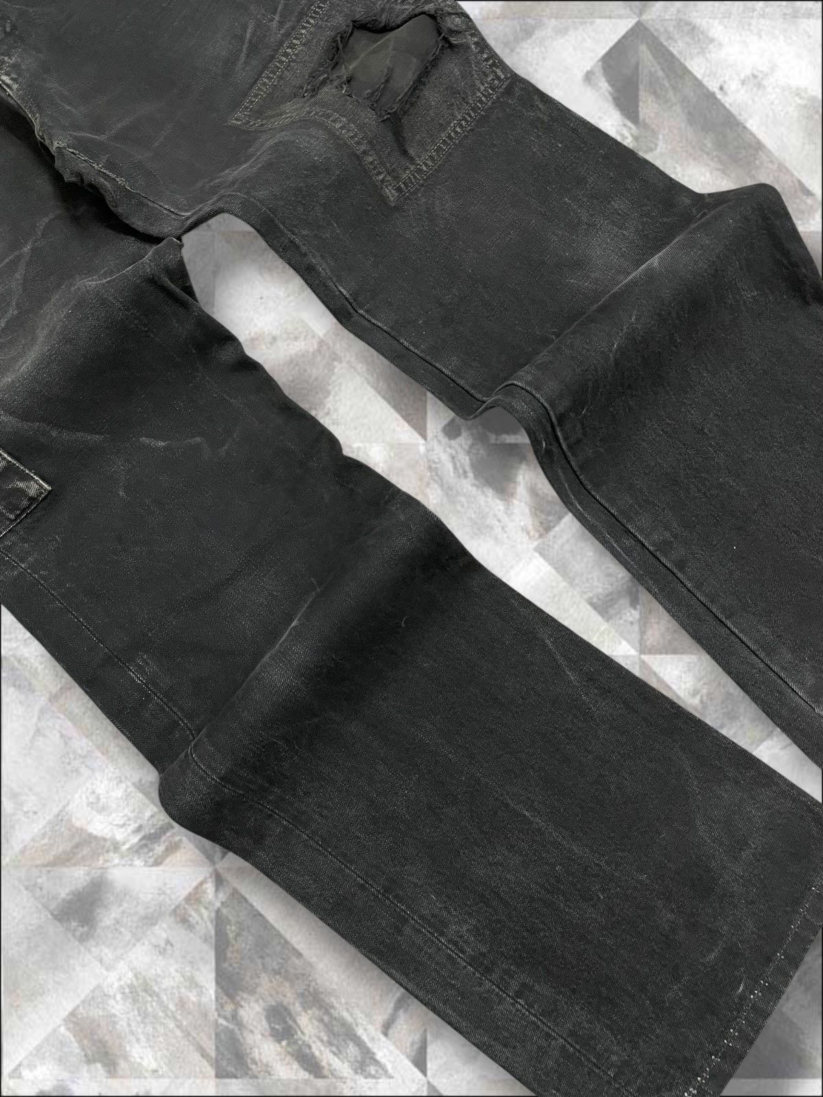 ABAHOUSE Vintage 1990s Japan Designer Abahouse Distressed Denim Size US 32 / EU 48 - 6 Thumbnail