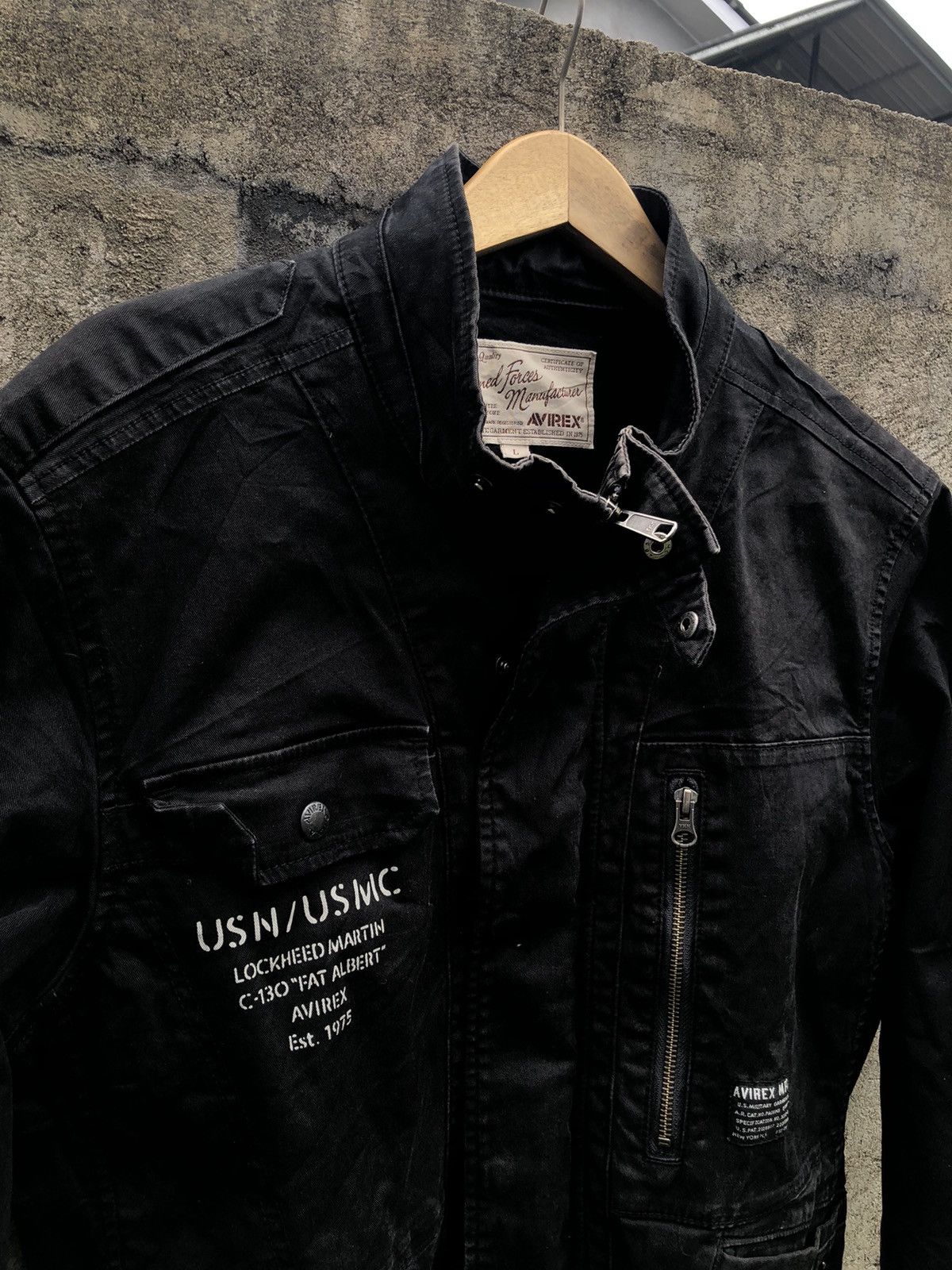Avirex AVIREX Armed Forces Manufacturer Jacket Size US L / EU 52-54 / 3 - 8 Thumbnail