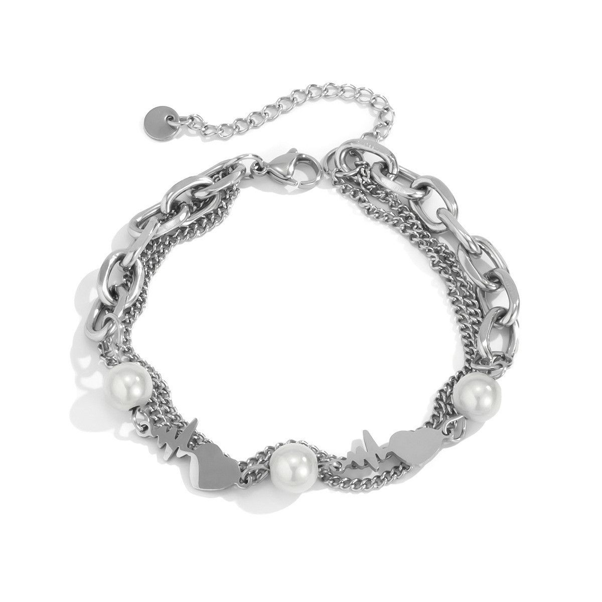 Jewelry New Trend Bracelet Y2K Punk Chain Gotch Bracelets Chains Size ONE SIZE - 6 Thumbnail